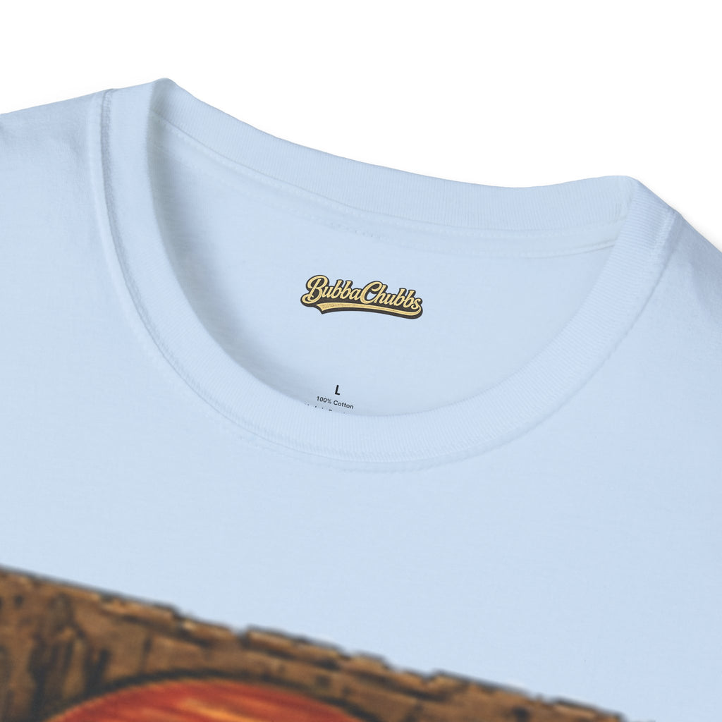 BubbaChubbs Desert Skull Logo T-Shirt New Printify