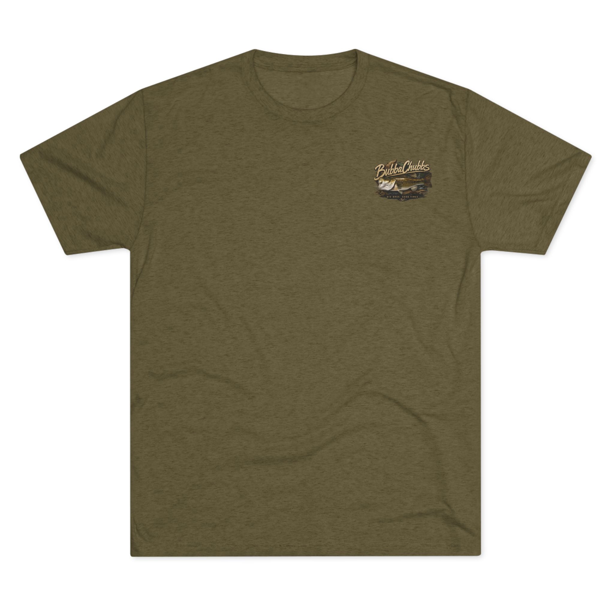 BubbaChubbs Bass Eli Minimalist Logo Tee — Adventure Outdoor Crew Shirt Printify