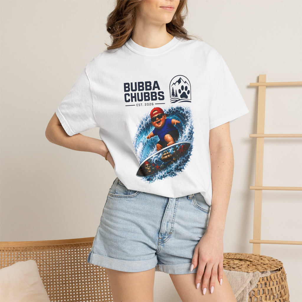 BubbaChubbs Buddy Surf Livin That Summer Life Vintage Beach Tee - BubbaChubbs Brand