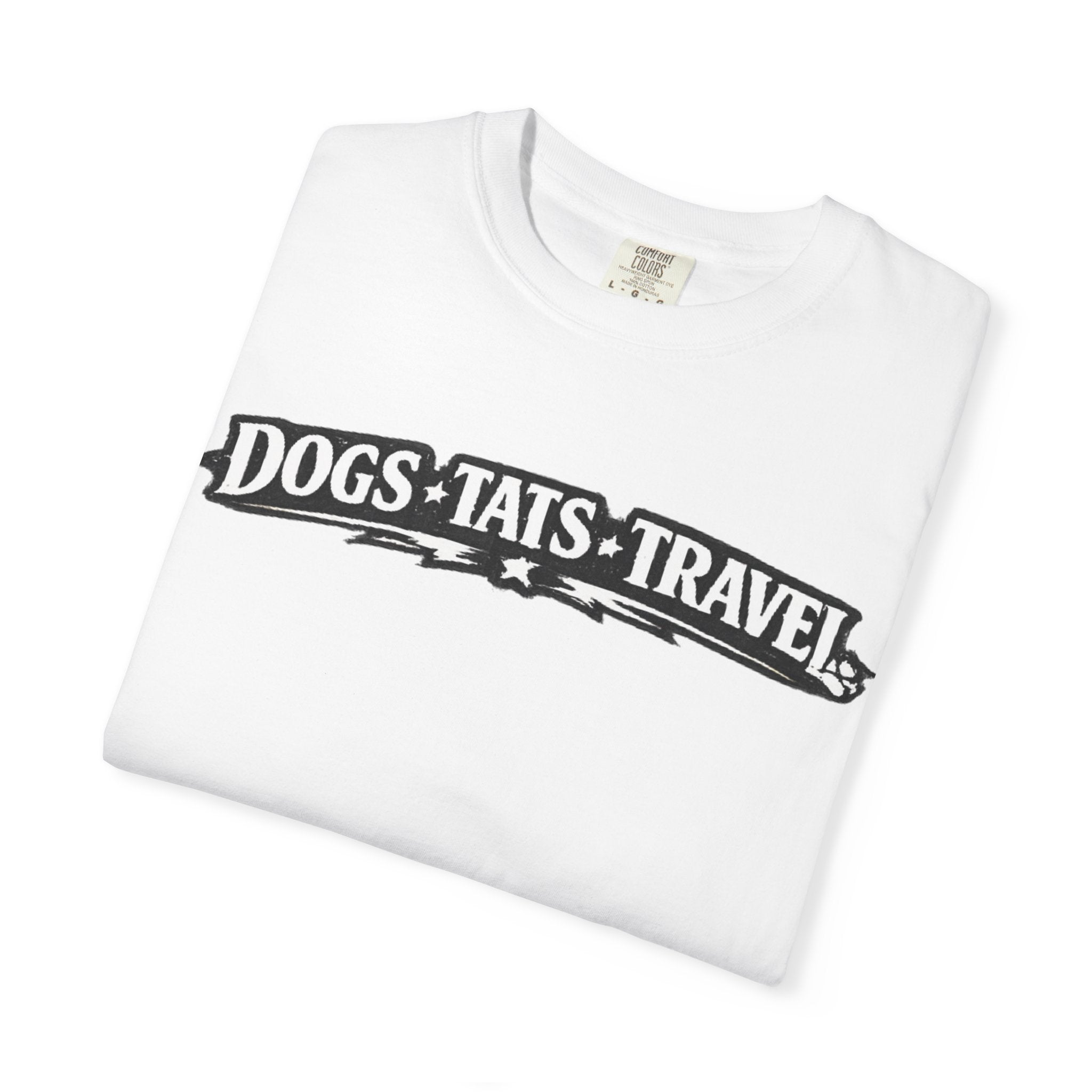 BubbaChubbs Dogs Tats Travel Chill Tee Printify