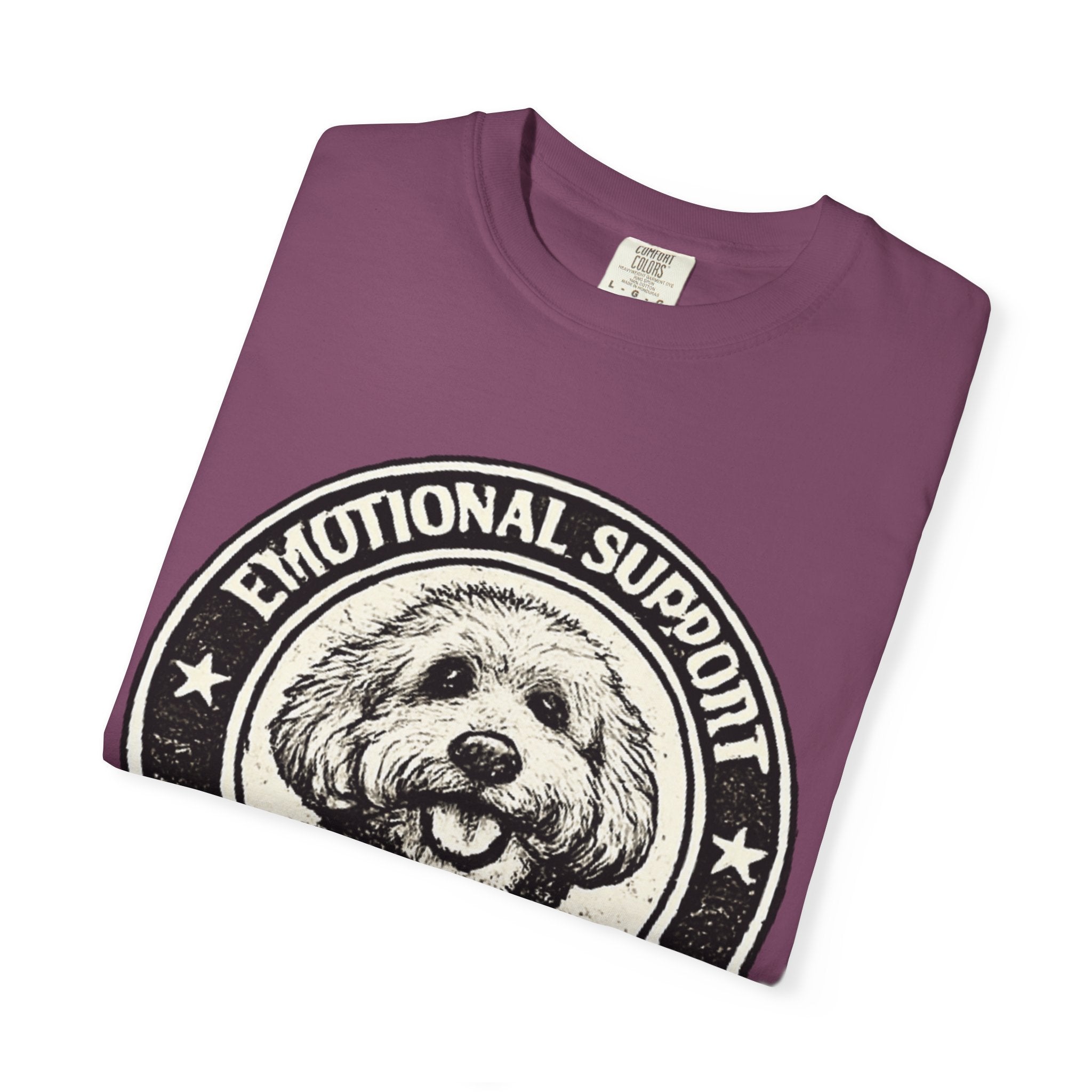BubbaChubbs Vintage Emotional Support Style Tee Printify