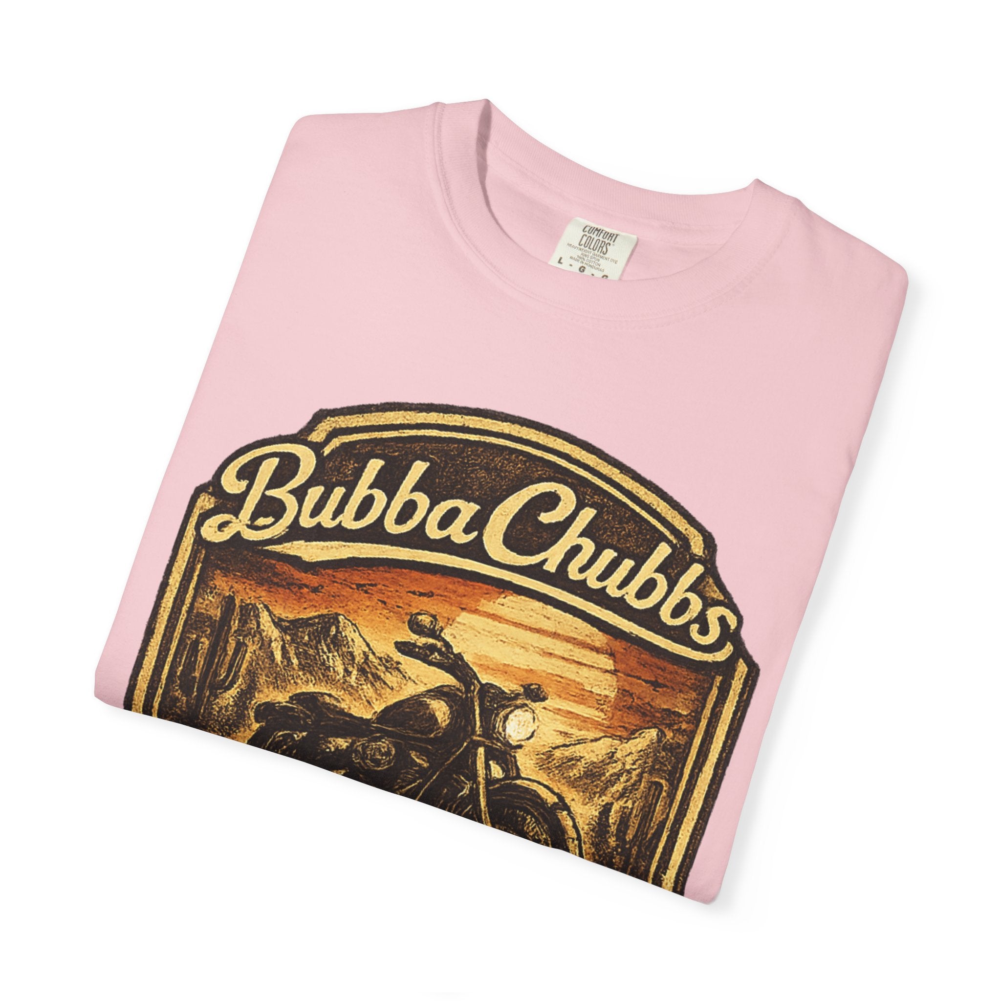 Motorcycle Garage Graphic Tee | BubbaChubbs Biker T-Shirt