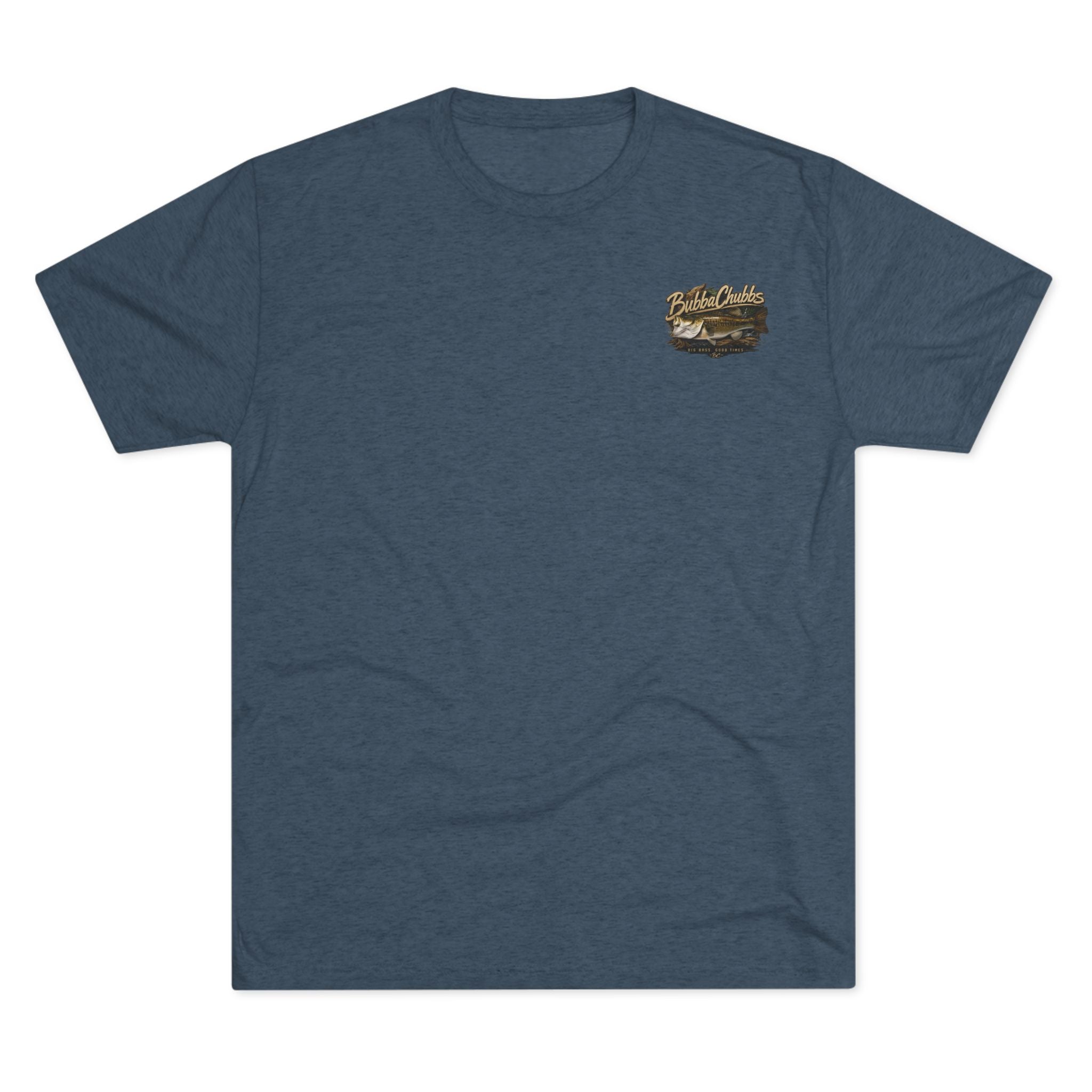 BubbaChubbs Bass Eli Minimalist Logo Tee — Adventure Outdoor Crew Shirt Printify