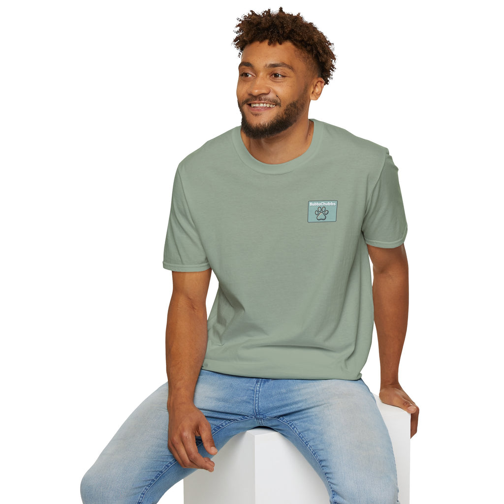 BubbaChubbs Logo front and Back Short-Sleeve Tee - BubbaChubbs Brand