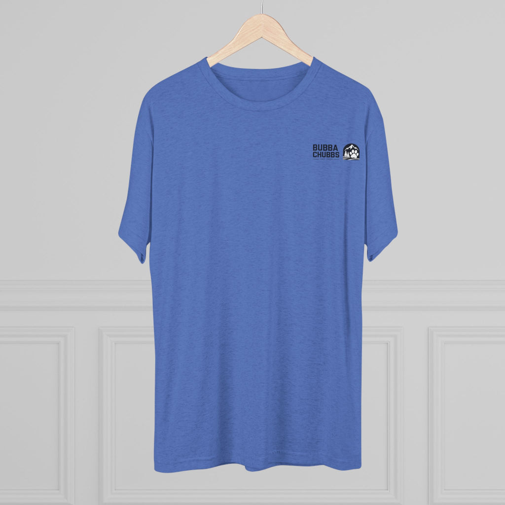 BubbaChubbs Mountains Minimalist Logo Tee — Adventure Outdoor Crew Shirt - BubbaChubbs Brand