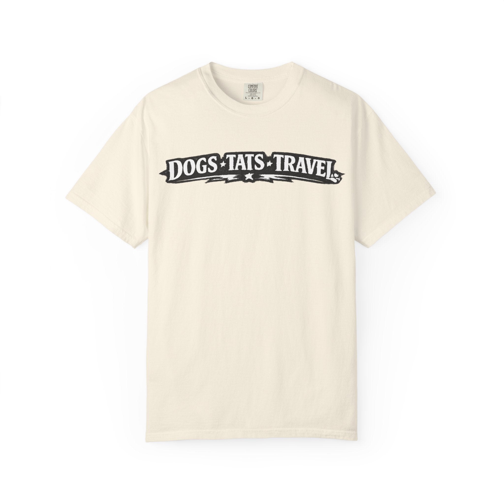 BubbaChubbs Dogs Tats Travel Chill Tee - BubbaChubbs Brand