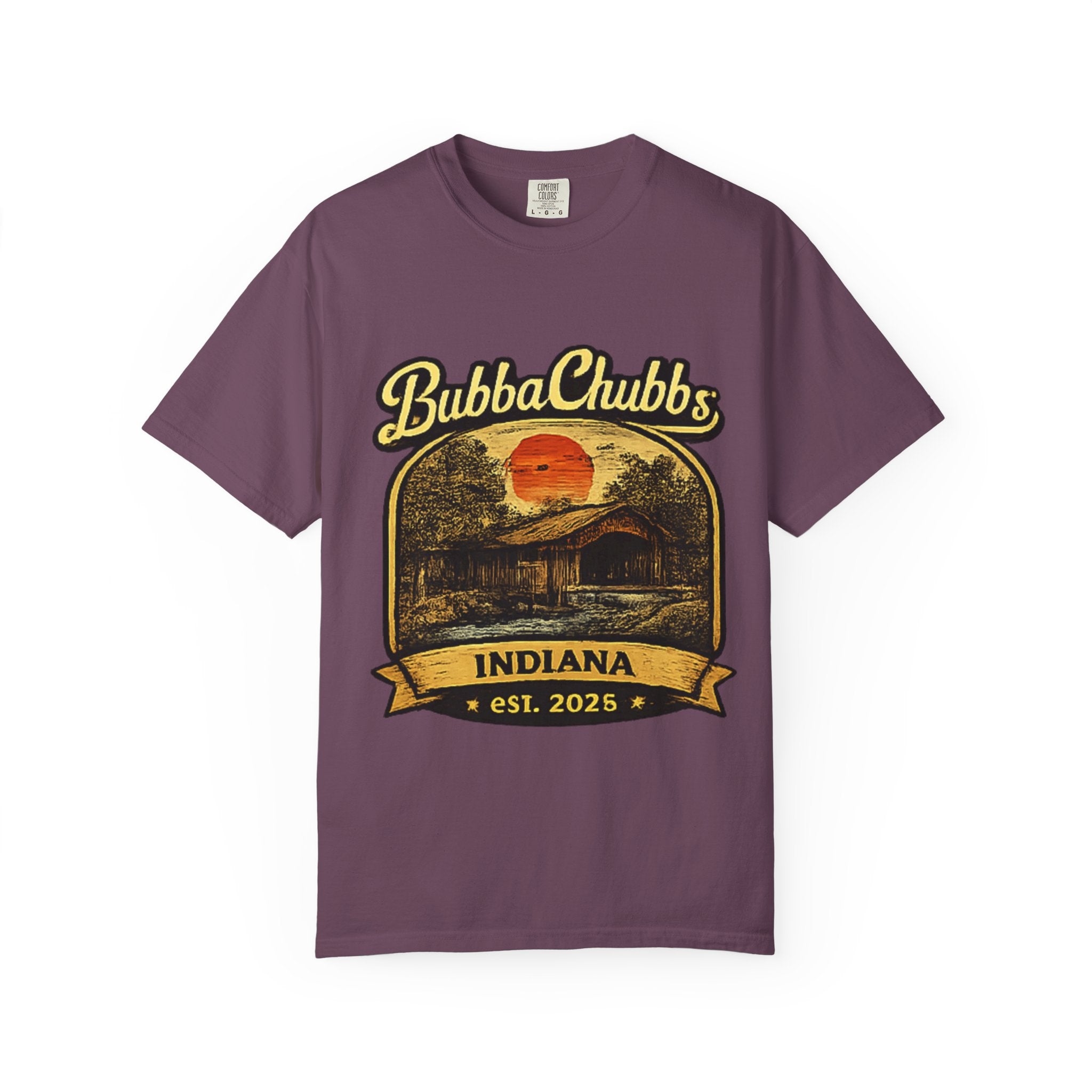 Indiana Graphic Tee | BubbaChubbs Get Out Stay Wild T-Shirt
