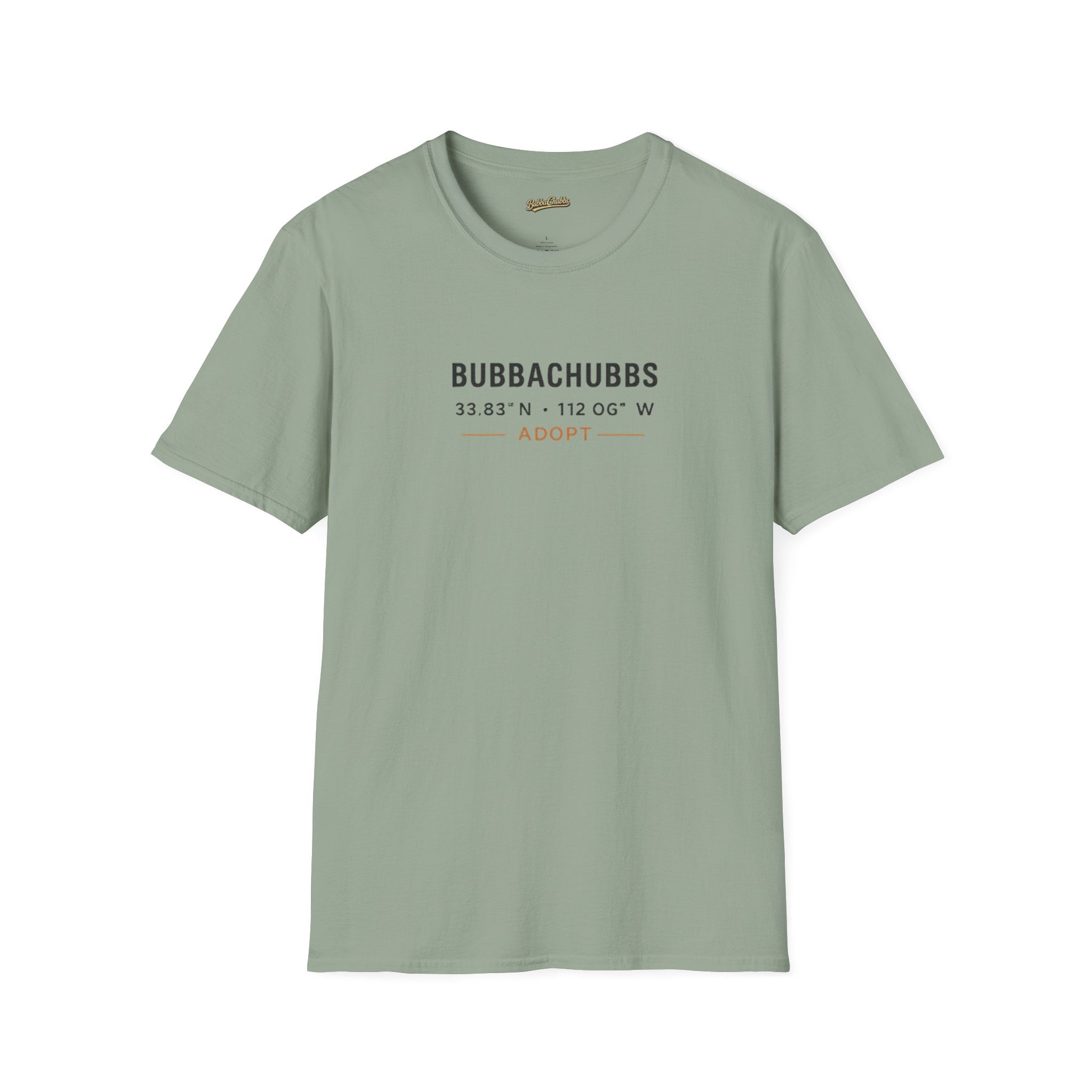 BubbaChubbs Adopt Latitude Tee - BubbaChubbs Brand