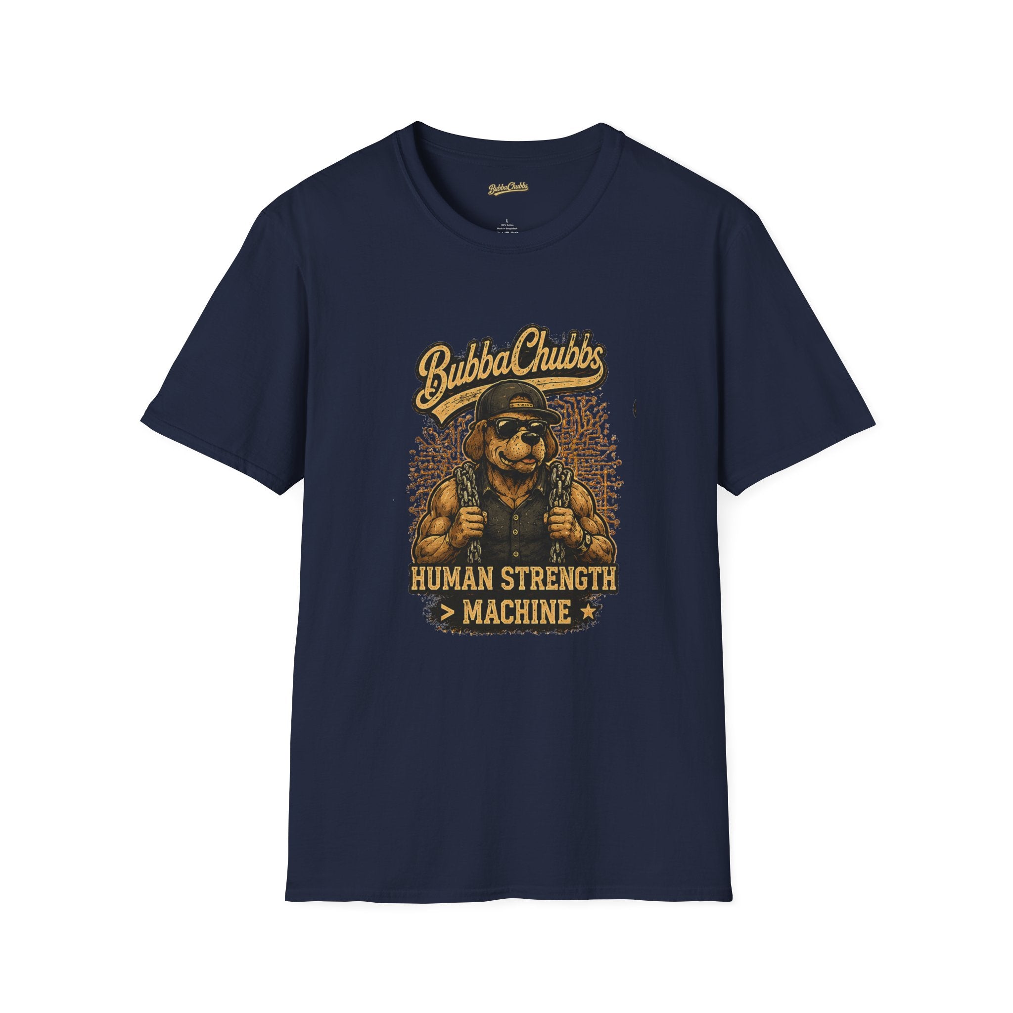 Human Strength Graphic Tee | BubbaChubbs Motivational T-Shirt
