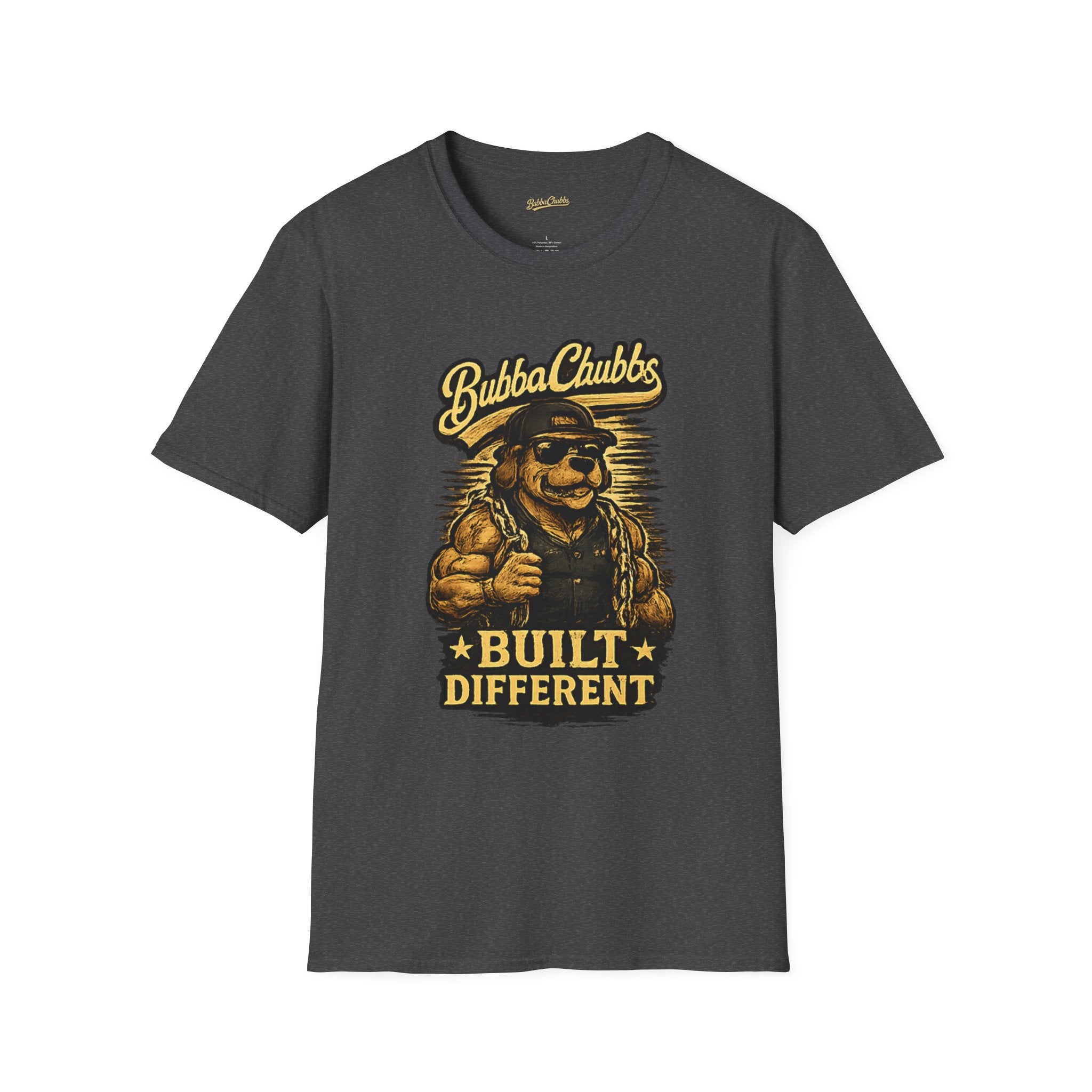 Built Different Graphic Tee | BubbaChubbs Bold Statement T-Shirt