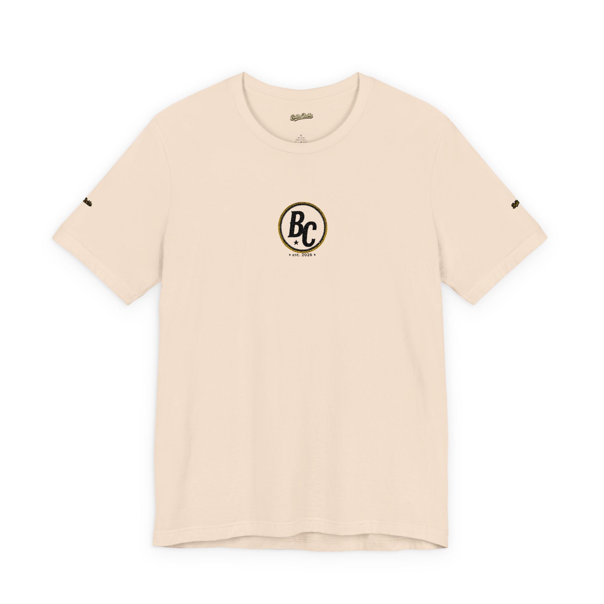 BubbaChubbs - Embroidered Logo - Unisex Jersey Short Sleeve Tee