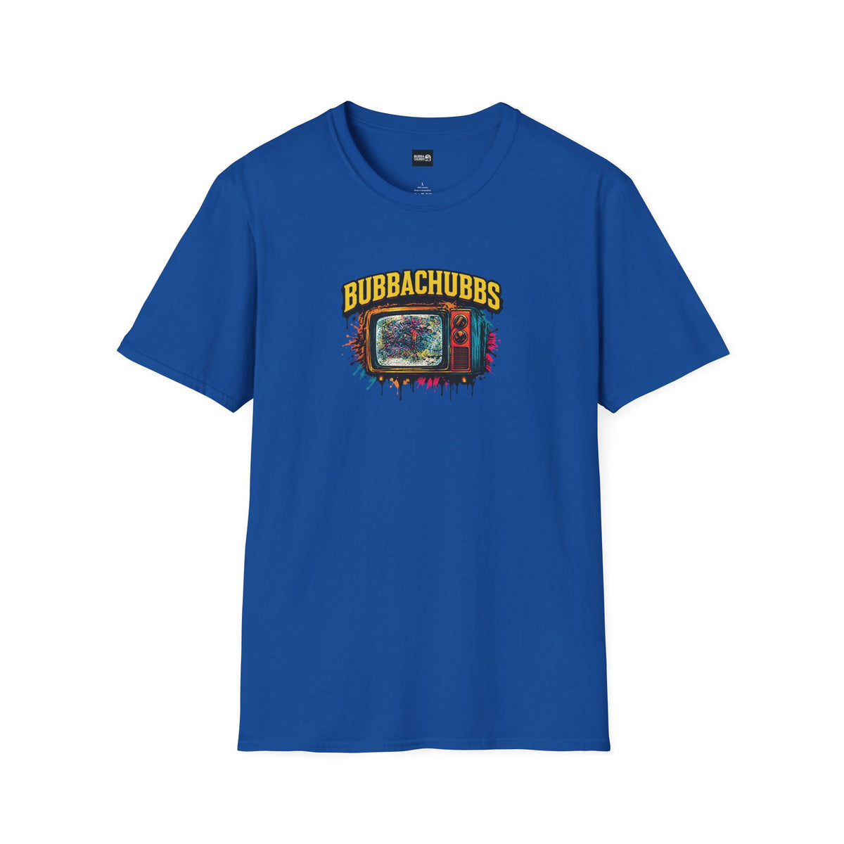 BubbaChubbs TV Large Front Tee