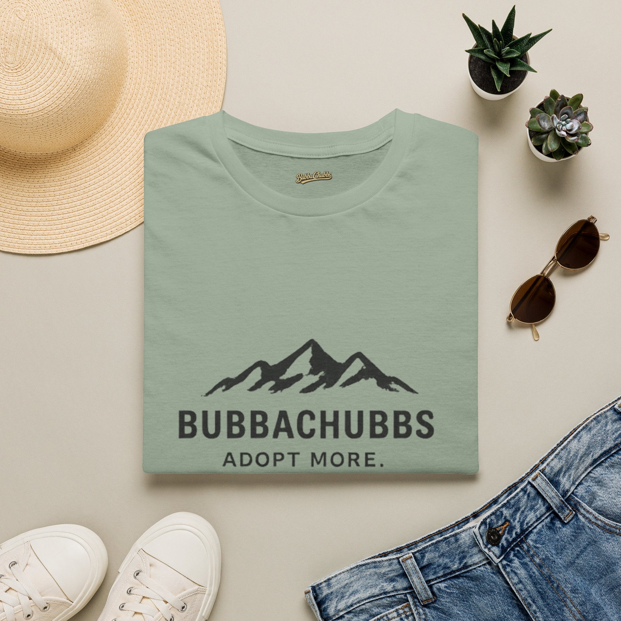 BubbaChubbs Adopt More Tee - BubbaChubbs Brand