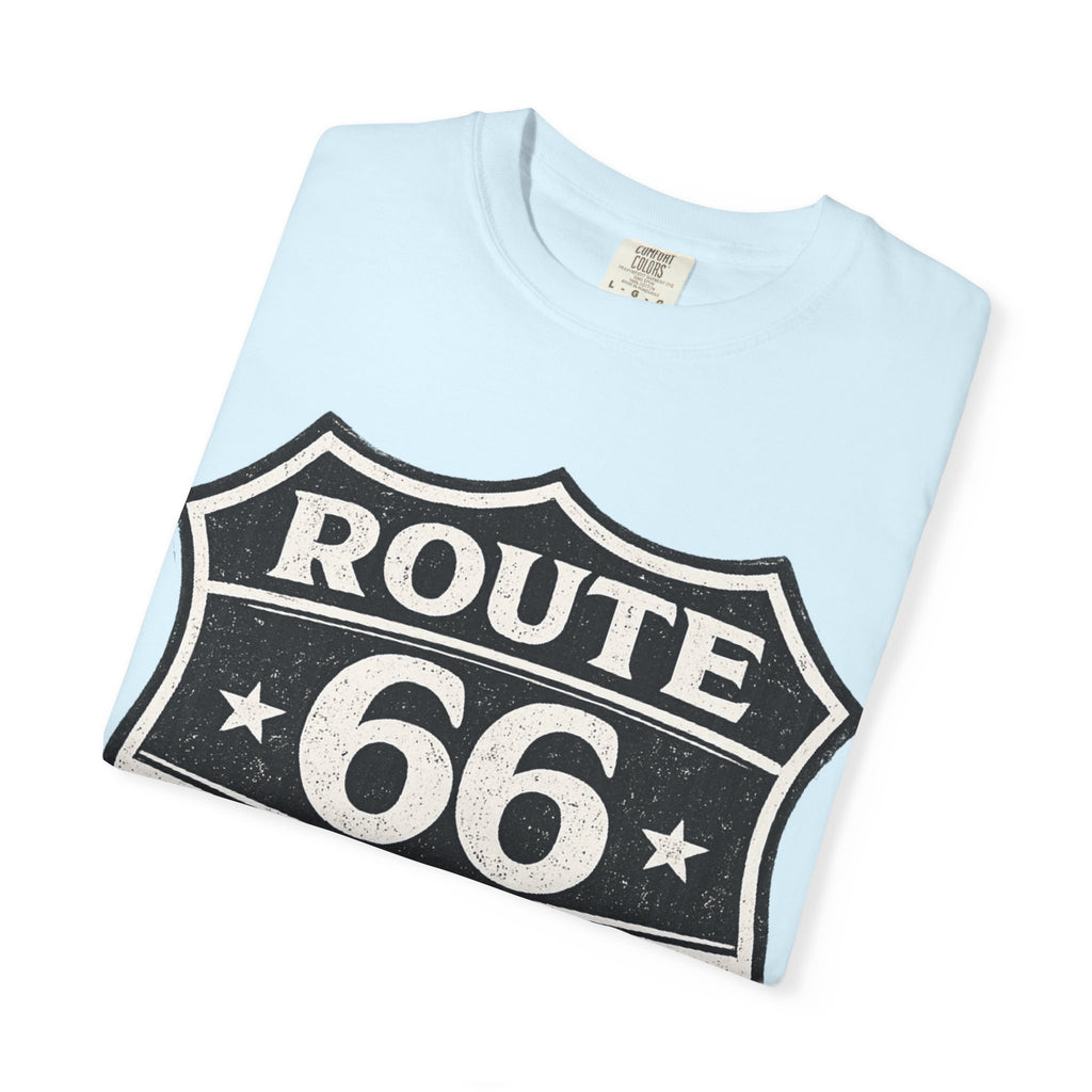 BubbaChubbs Dogs Tats Travel Route 66 Tee Printify