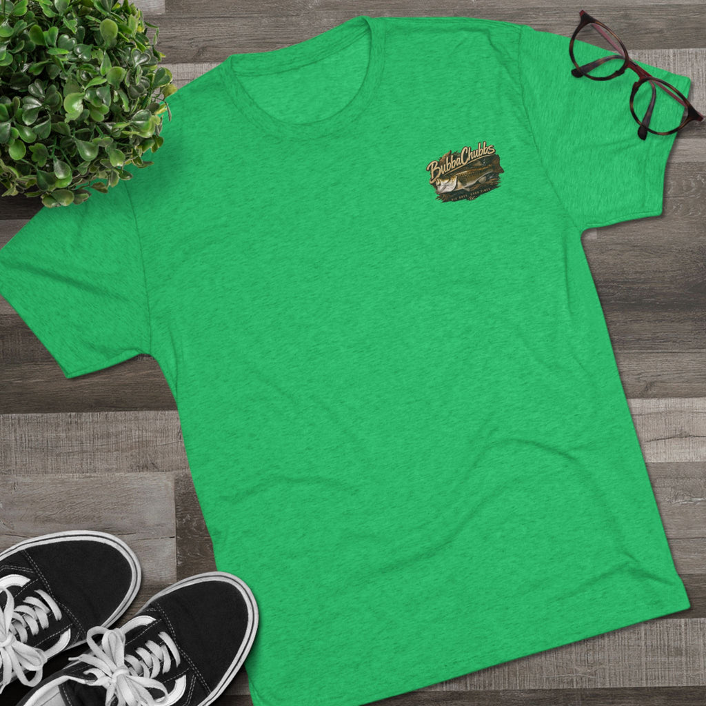 BubbaChubbs Bass Eli Minimalist Logo Tee — Adventure Outdoor Crew Shirt Printify