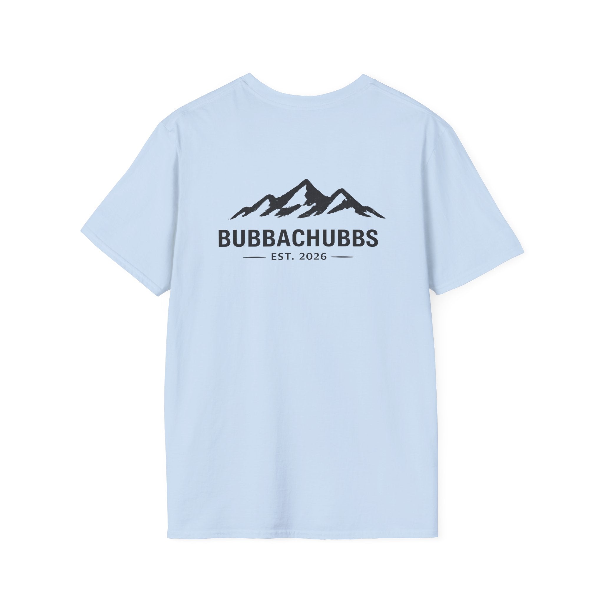 BubbaChubbs Mountain View Back Short-Sleeve Tee - BubbaChubbs Brand