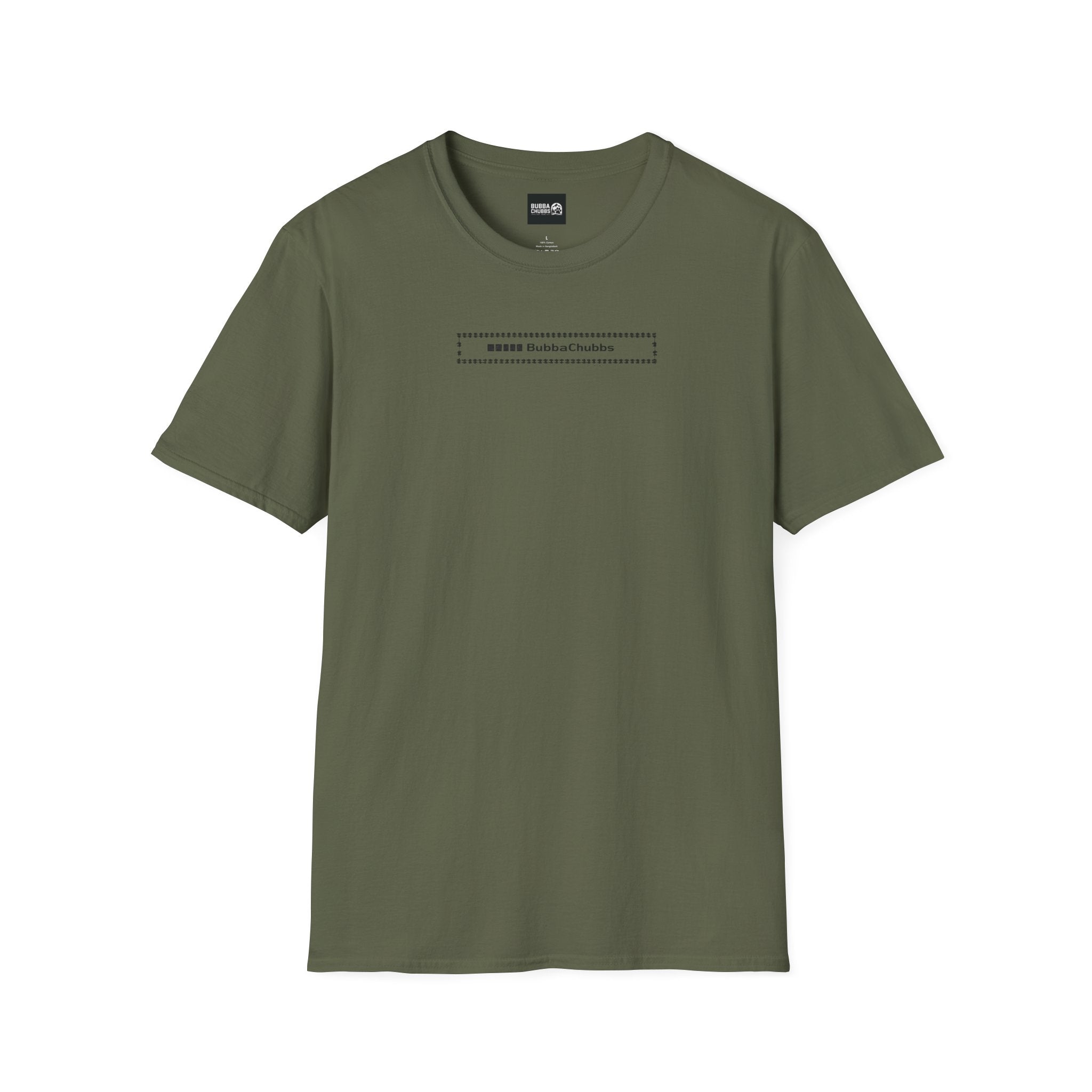 BubbaChubbs Classic Boxed Text Short-Sleeve Tee - BubbaChubbs Brand