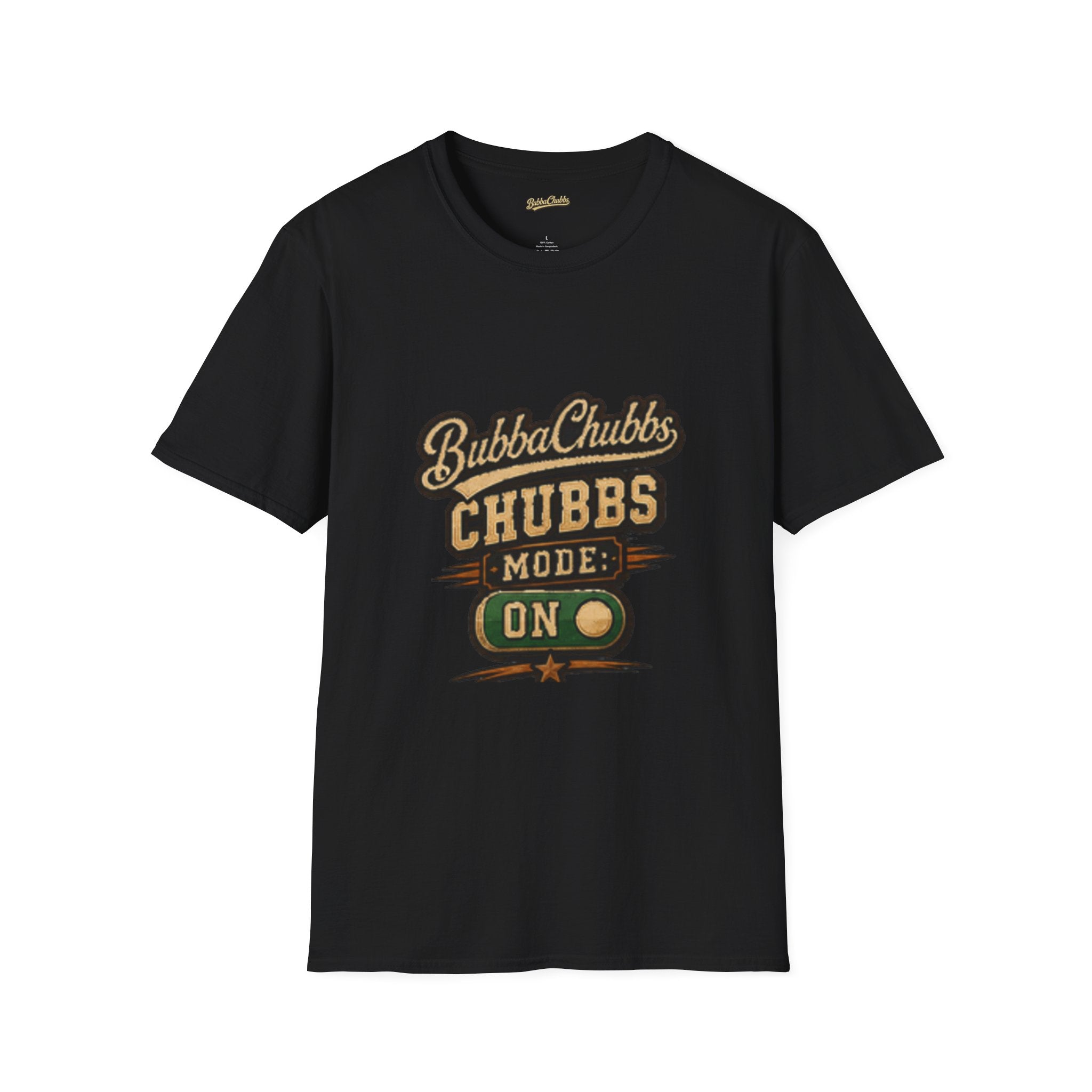 Mode On Graphic Tee | BubbaChubbs Bold Lifestyle T-Shirt
