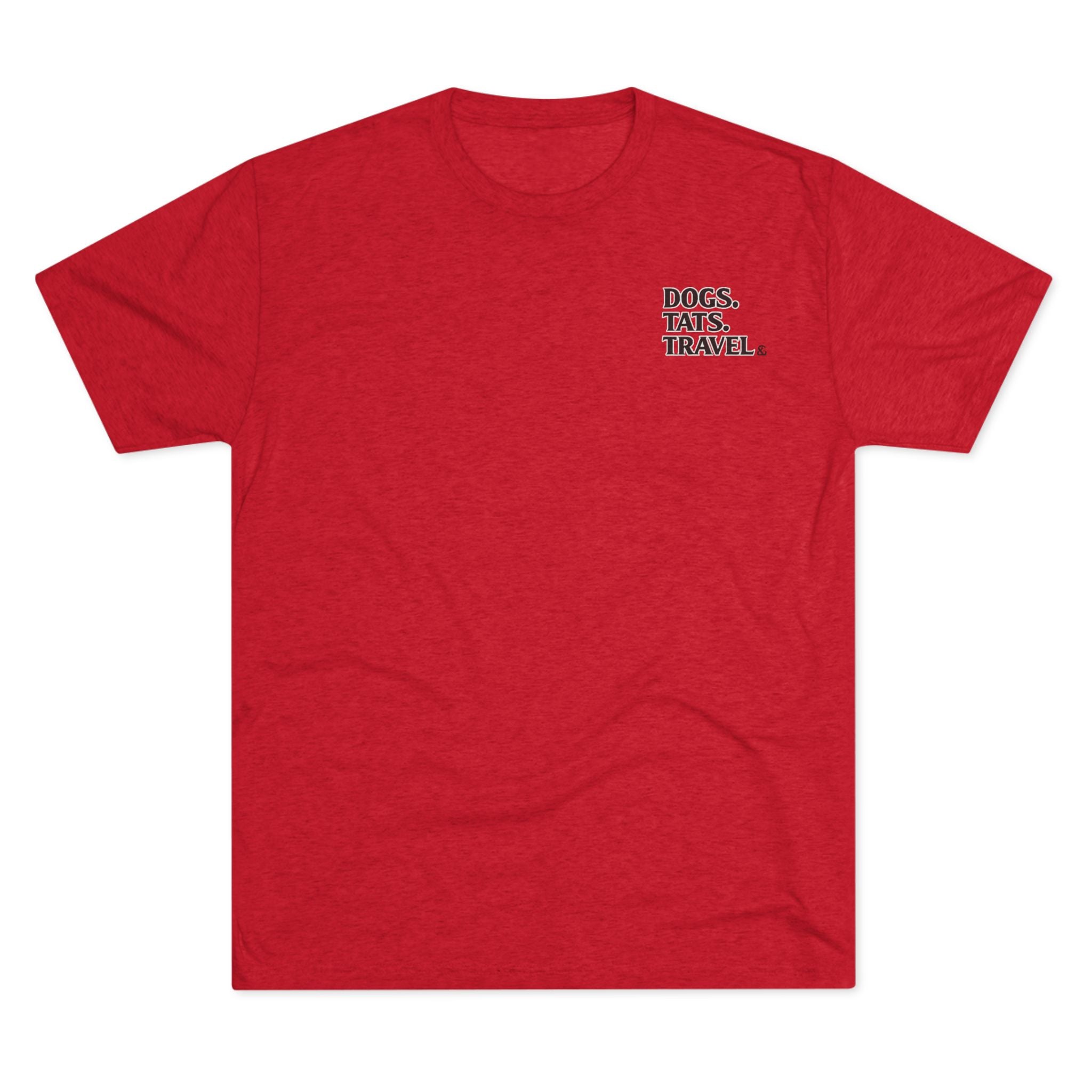 BubbaChubbs Mountains Minimalist Dogs Tats Travel — Adventure Outdoor Crew Shirt - BubbaChubbs Brand