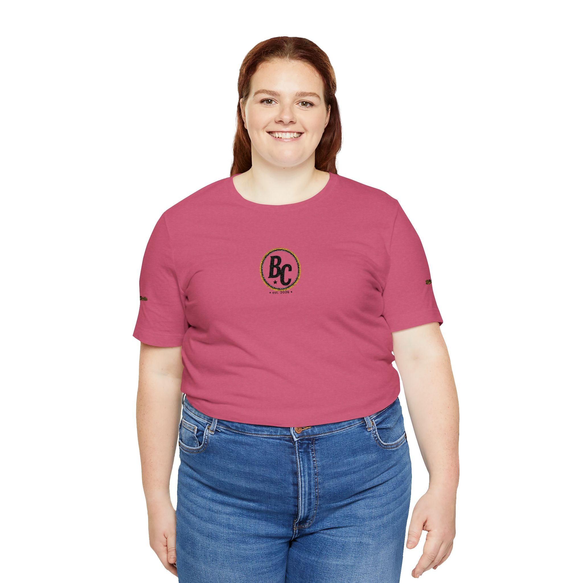 BubbaChubbs - Embroidered Logo - Unisex Jersey Short Sleeve Tee