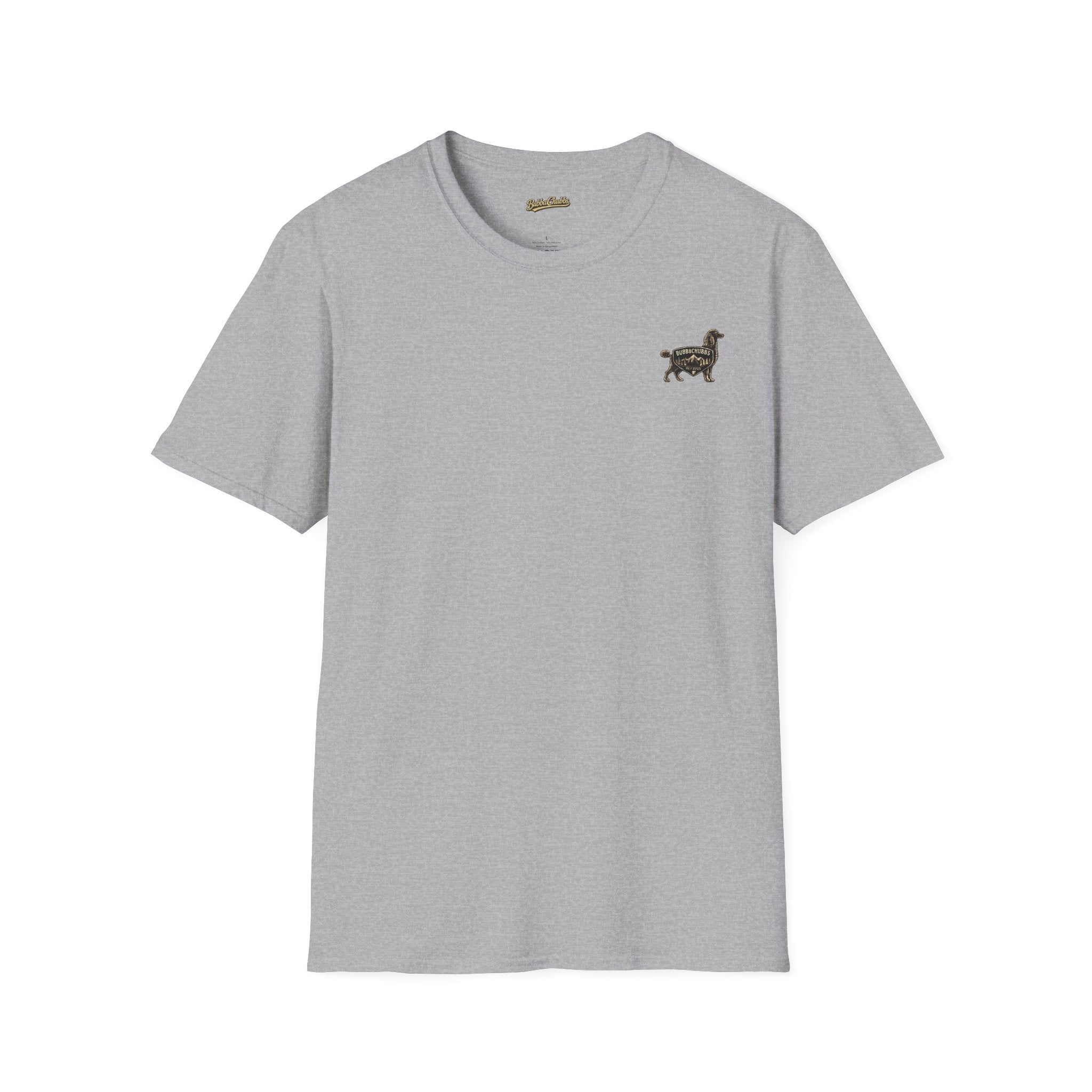 BubbaChubbs Himself Chest Logo Short-Sleeve Tee - BubbaChubbs Brand