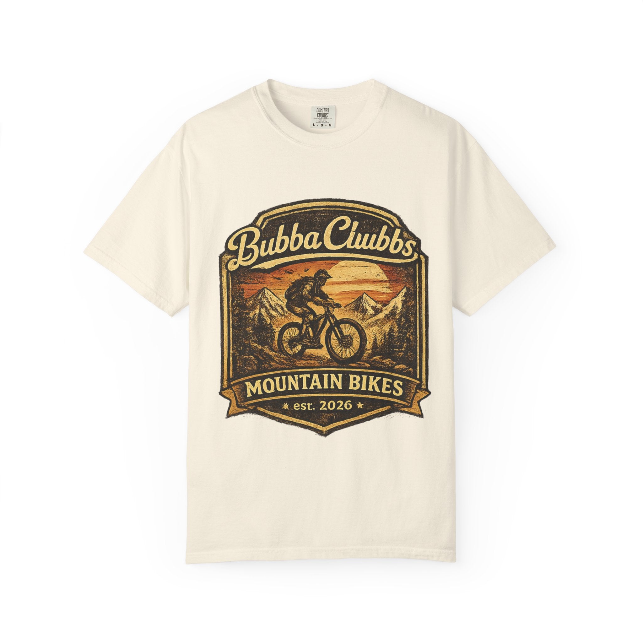 Mountain Bikes Graphic Tee | BubbaChubbs Get Out Stay Wild T-Shirt