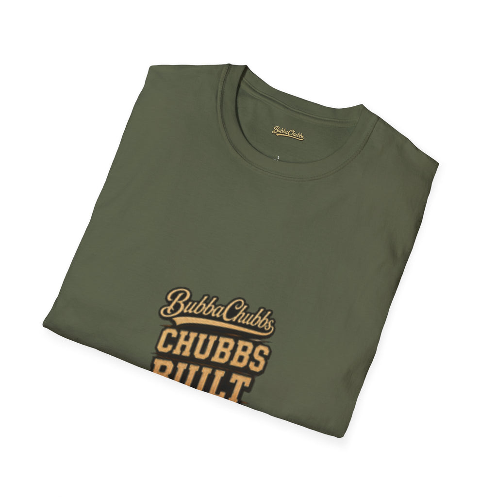 Powered by Chubbs Graphic Tee | BubbaChubbs Statement T-Shirt