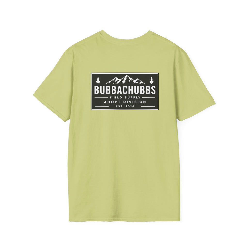 BubbaChubbs Logo front and Back Short-Sleeve Tee - BubbaChubbs Brand