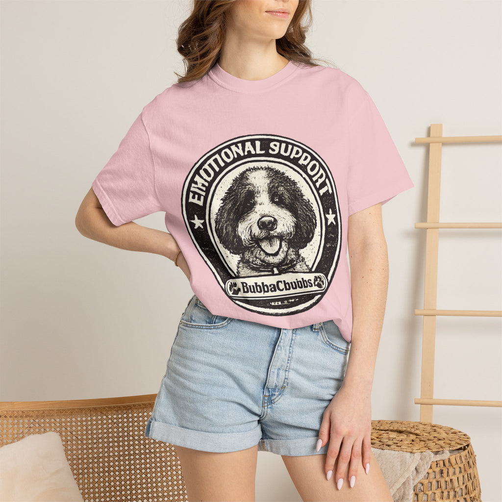 BubbaChubbs Doodle Vintage Emotional Support Style Tee Printify