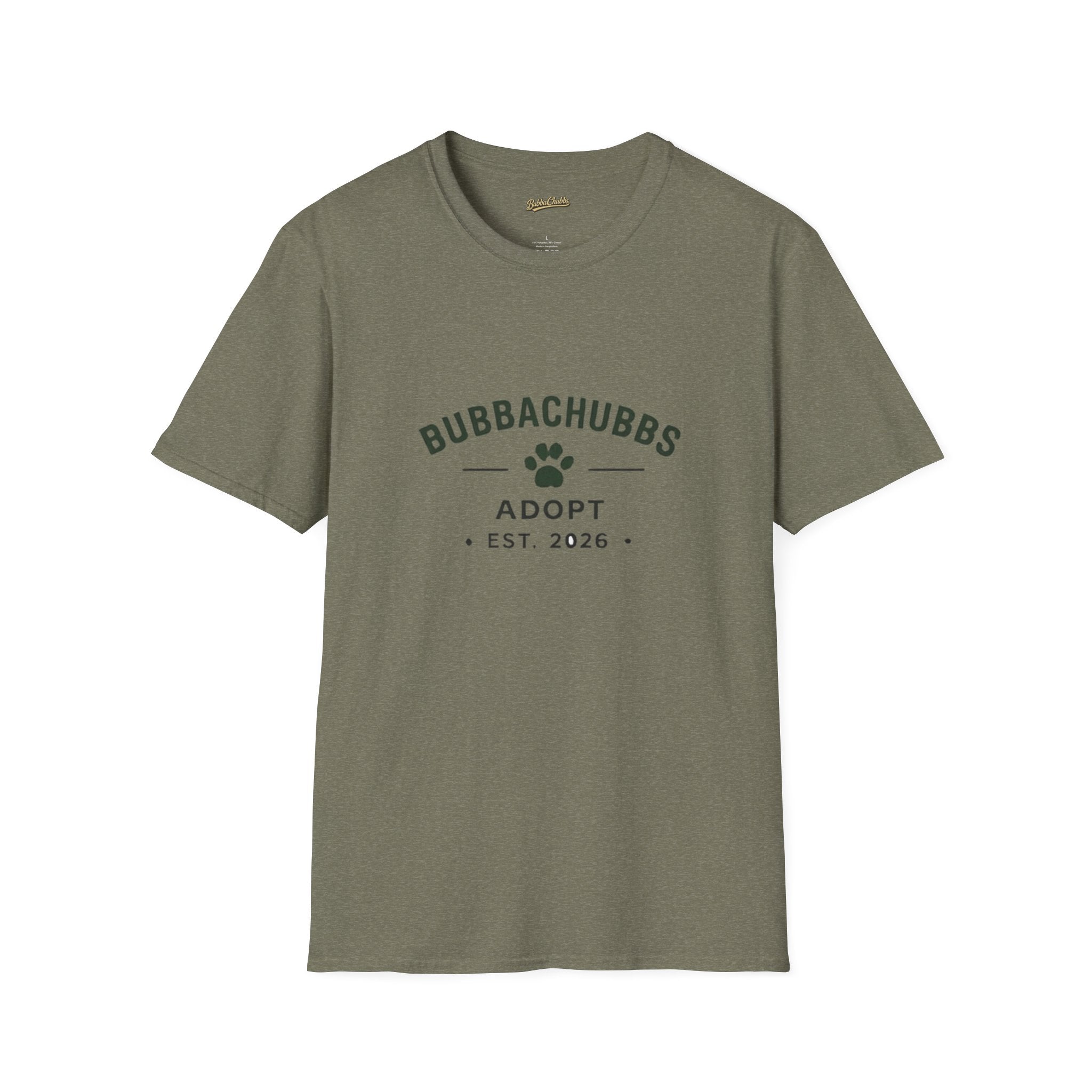 BubbaChubbs Adopt 2026 Tee - BubbaChubbs Brand