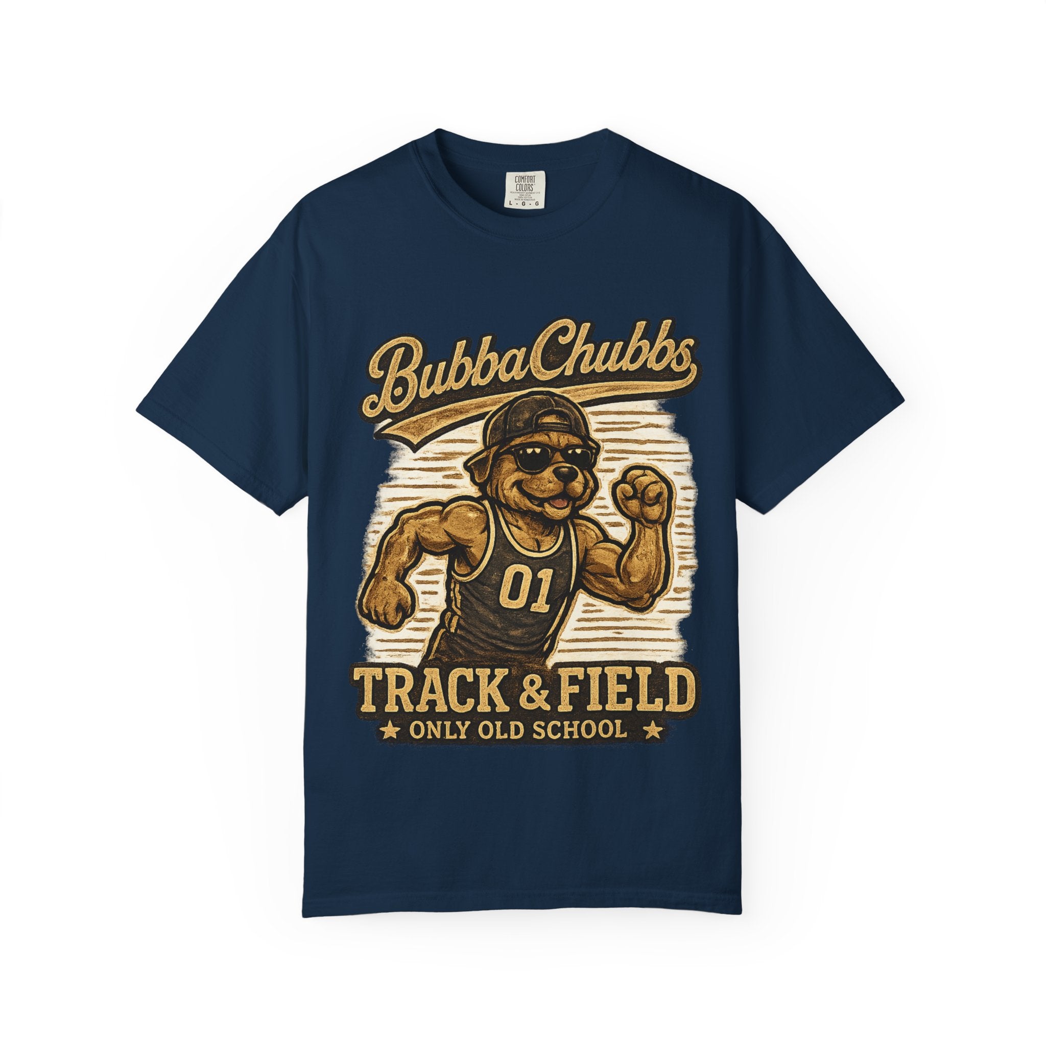 Track & Field Graphic Tee | BubbaChubbs Get Out Stay Wild T-Shirt