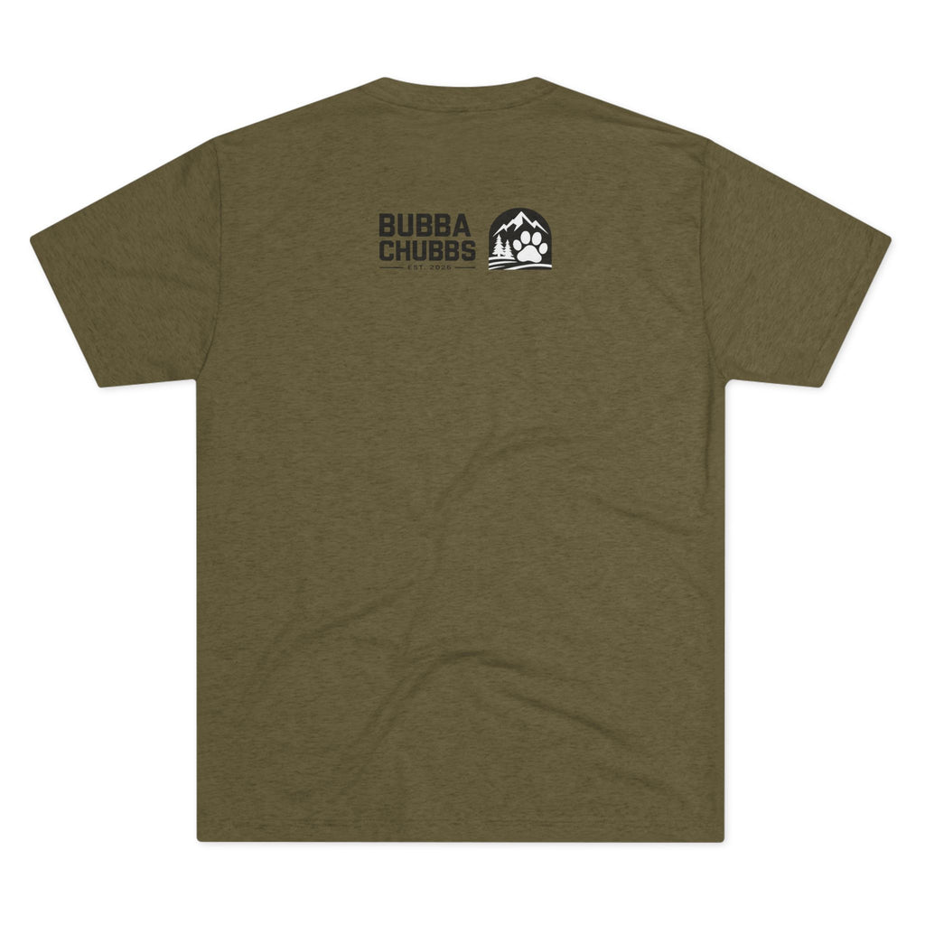 BubbaChubbs Mountains Paw — Adventure Outdoor Crew Shirt - BubbaChubbs Brand