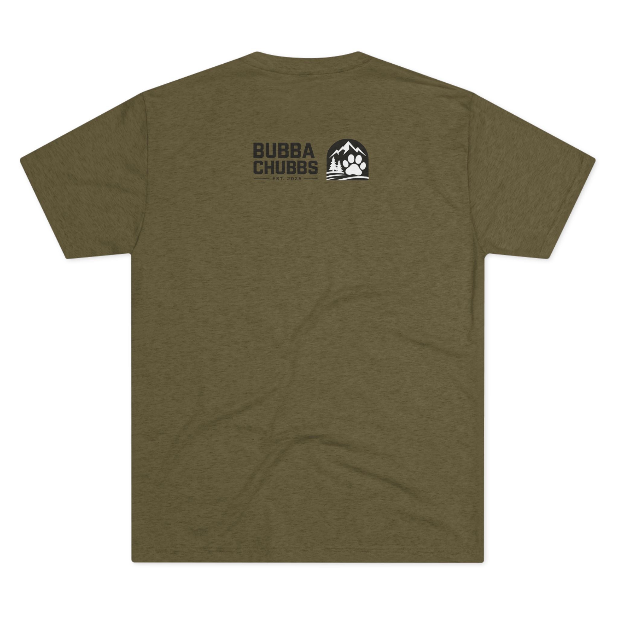 BubbaChubbs Mountains Paw — Adventure Outdoor Crew Shirt - BubbaChubbs Brand