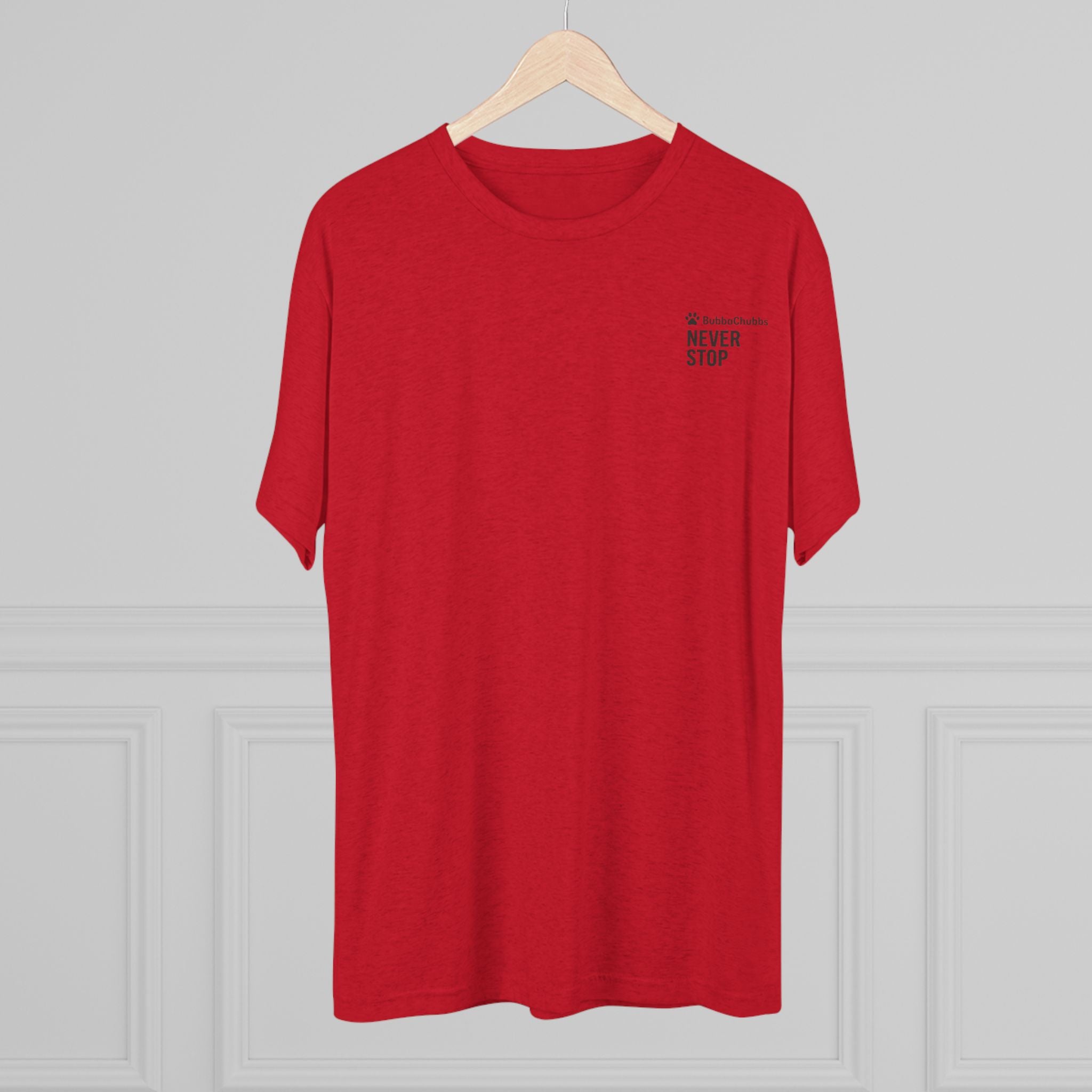 BubbaChubbs Mountains Never Stop — Adventure Outdoor Crew Shirt - BubbaChubbs Brand