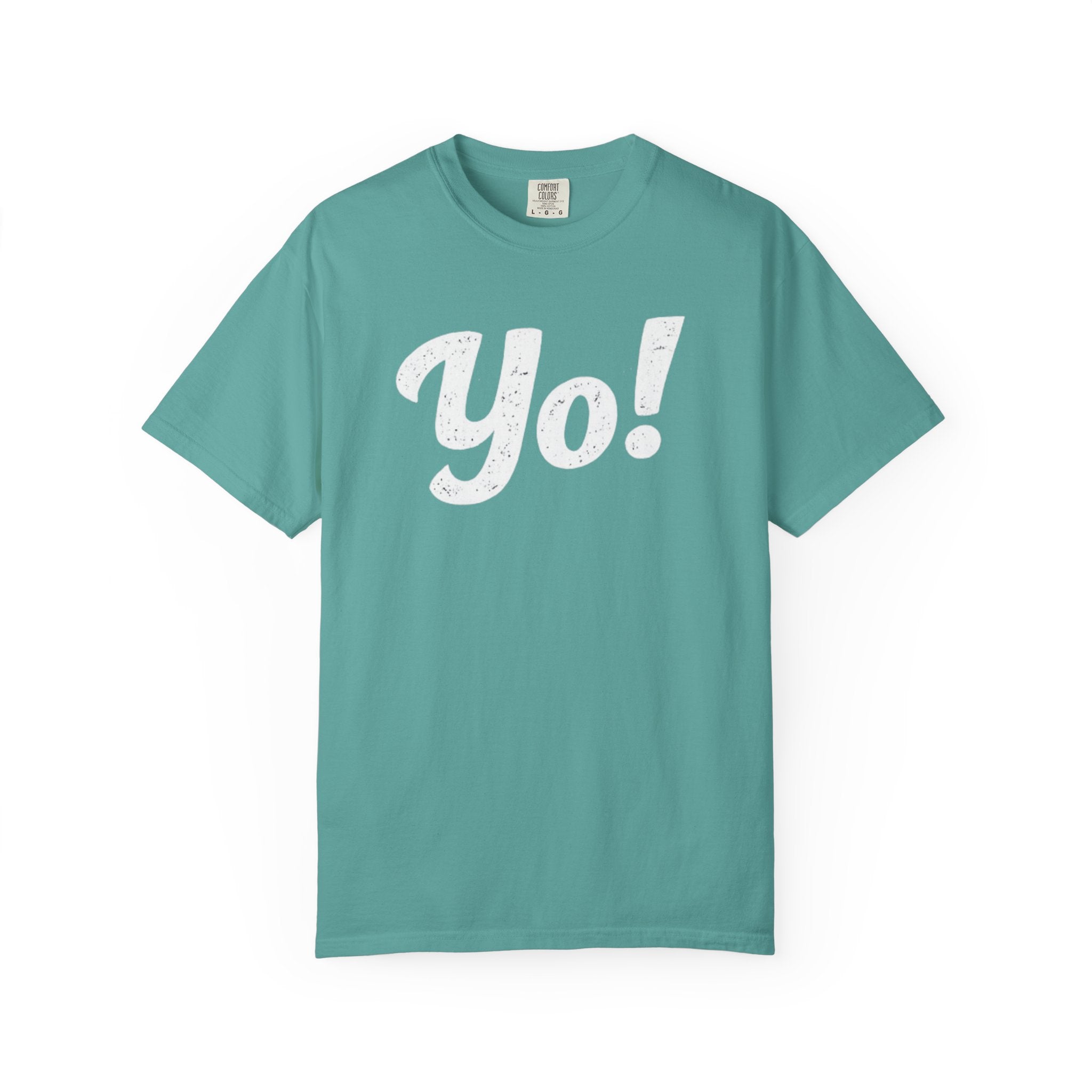 BubbaChubbs Yo! White Lettering Tee - BubbaChubbs Brand