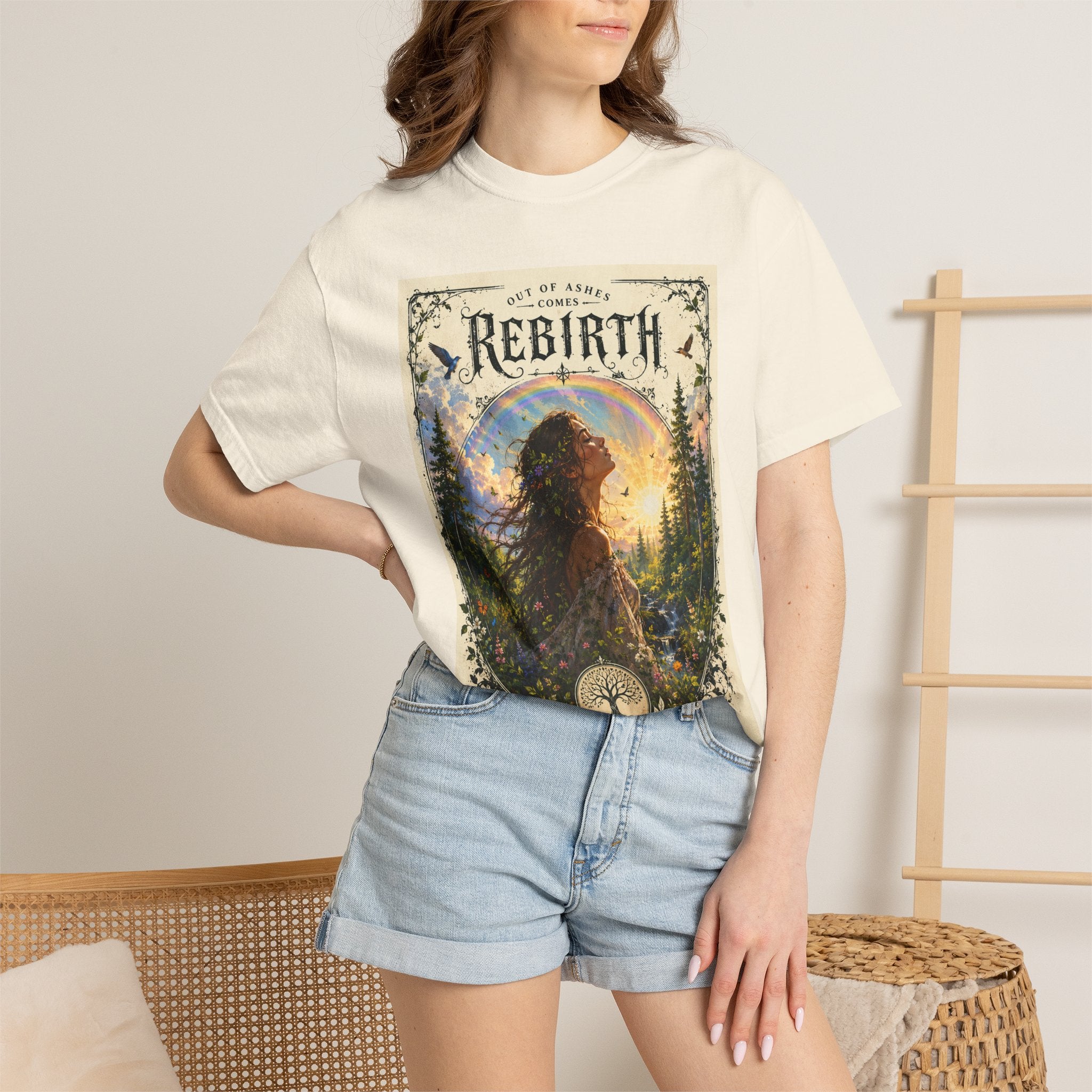BubbaChubbs Out of the Ashes Inspired Style Tee Printify