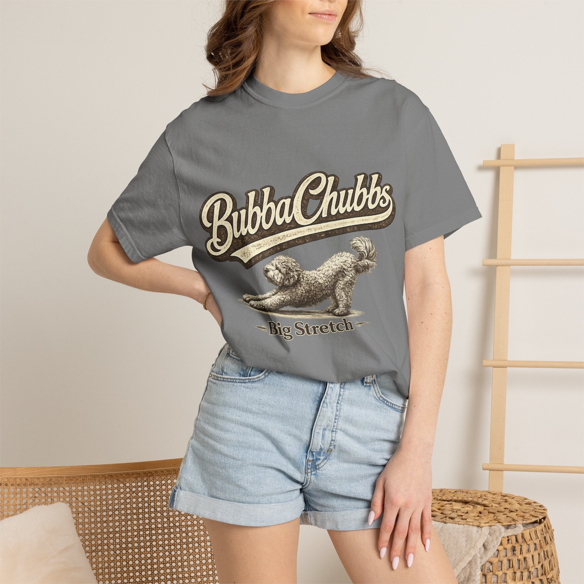 BubbaChubbs Vintage Stretch Support Style Tee Printify