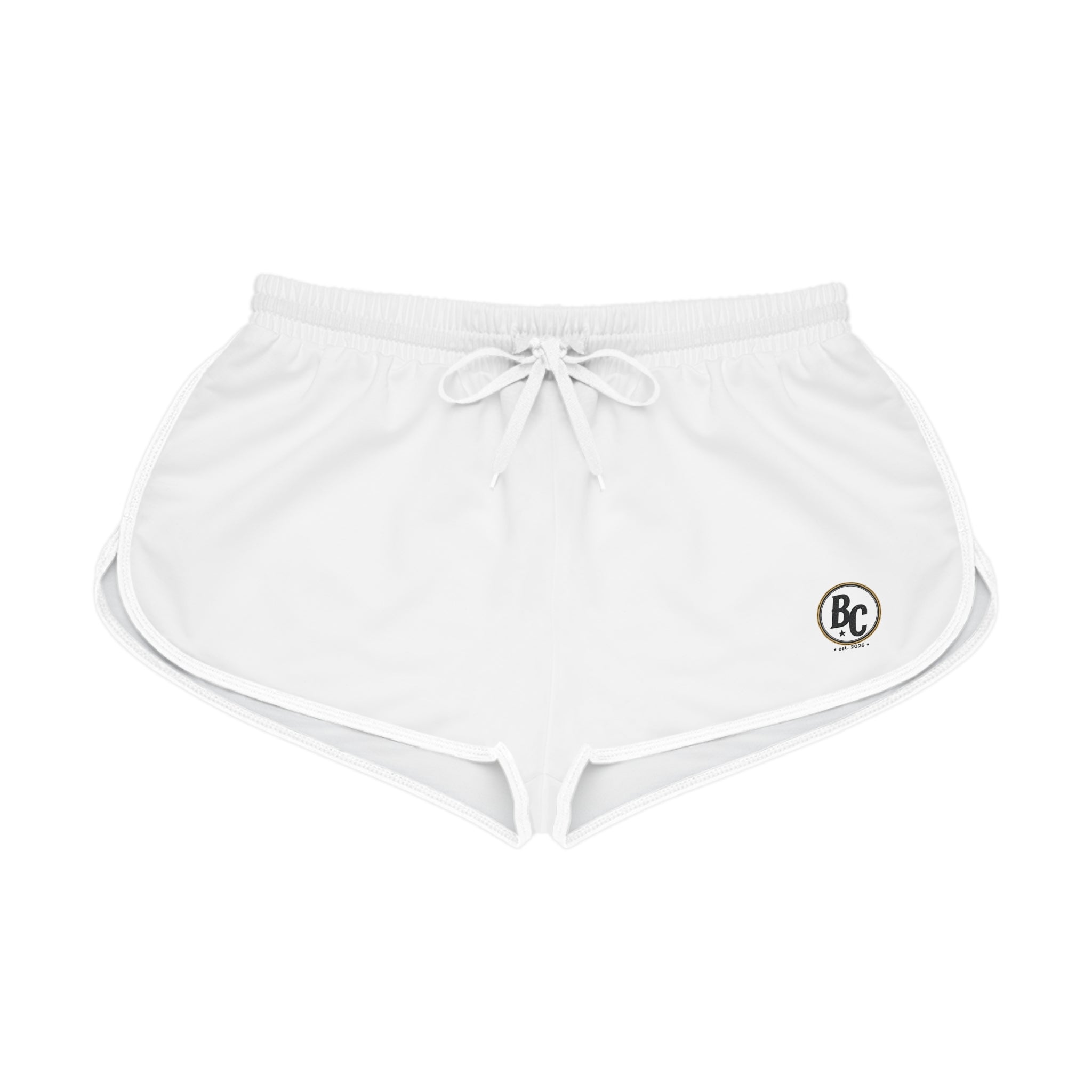 BubbaChubbs- Relaxed Women's Lounge Shorts — Minimal 'BC' Logo Athletic Retro Printify