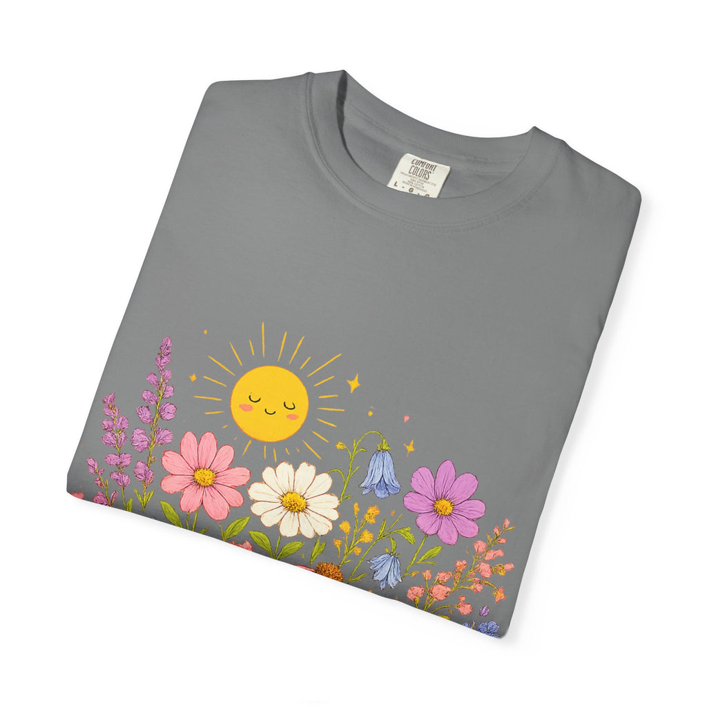 BubbaChubbs Sun Floral Style Tee Printify