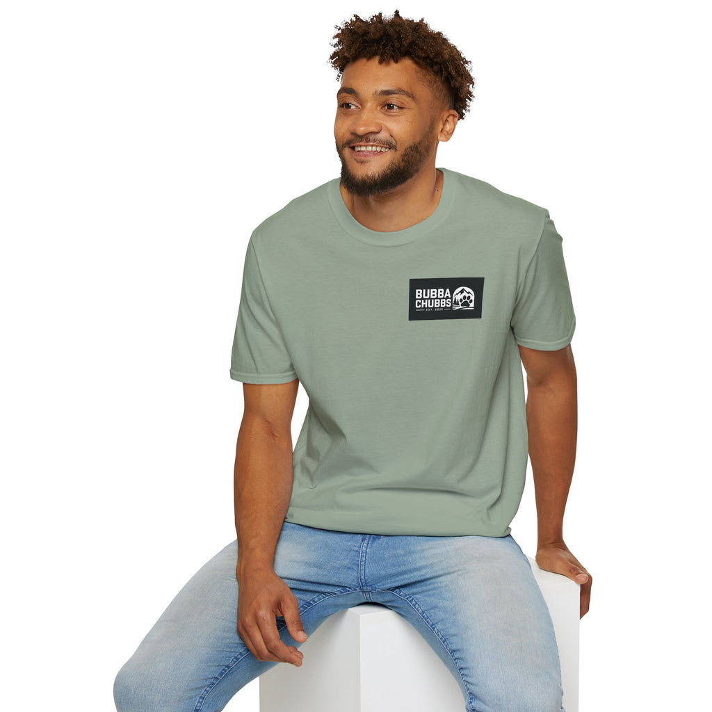 BubbaChubbs Updated Modern Logo Short-Sleeve Tee - BubbaChubbs Brand