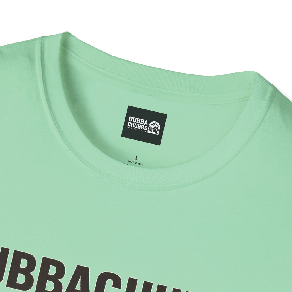BubbaChubbs Logo front Coordinates Short-Sleeve Tee - BubbaChubbs Brand
