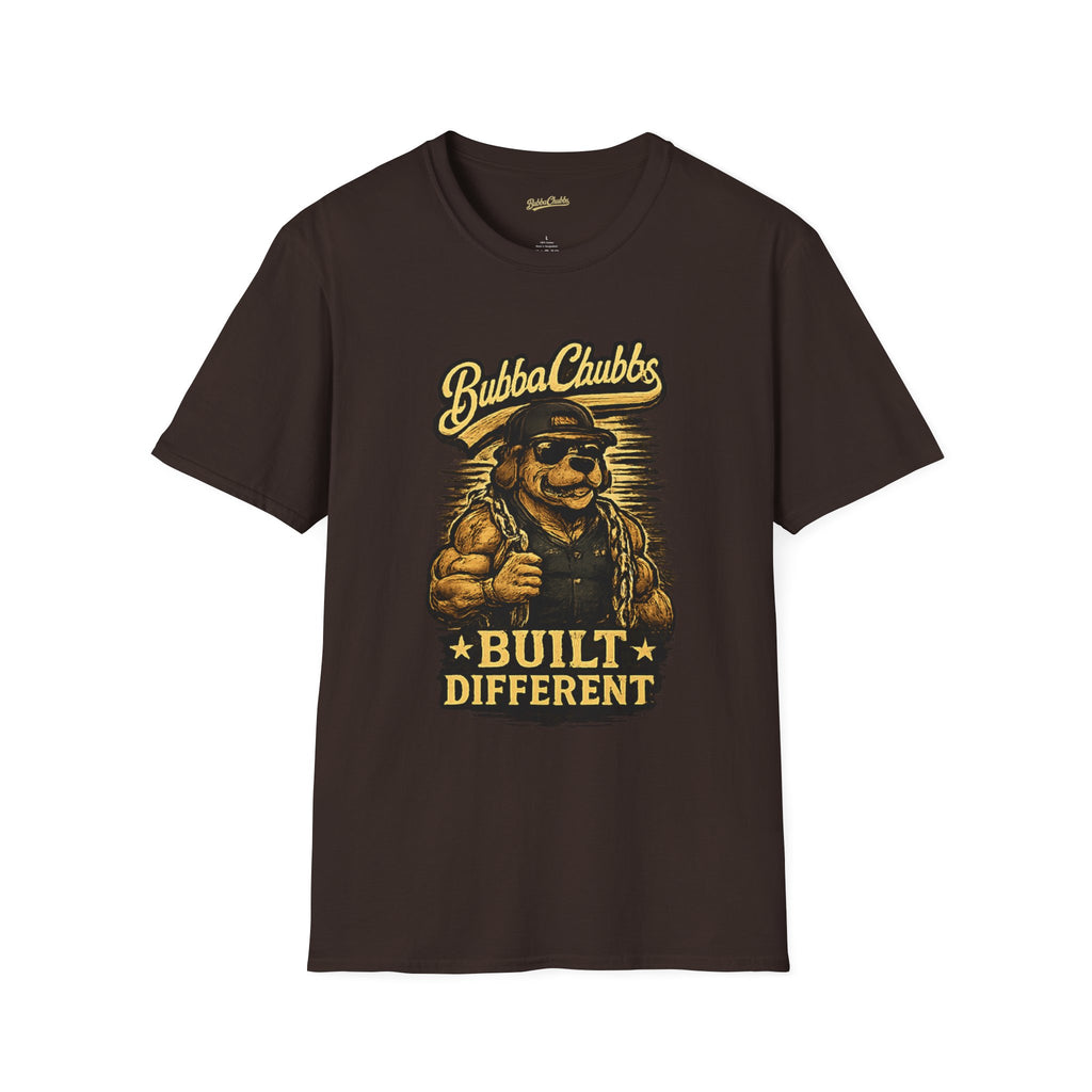 Built Different Graphic Tee | BubbaChubbs Bold Statement T-Shirt