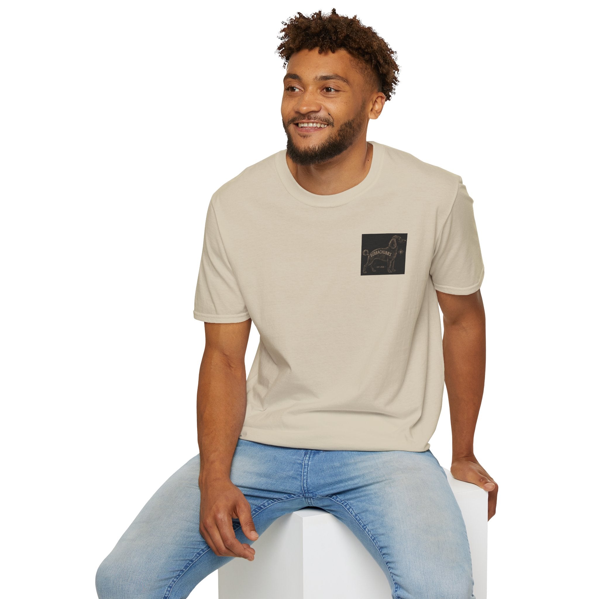 BubbaChubbs Himself Positioned Short-Sleeve Tee - BubbaChubbs Brand