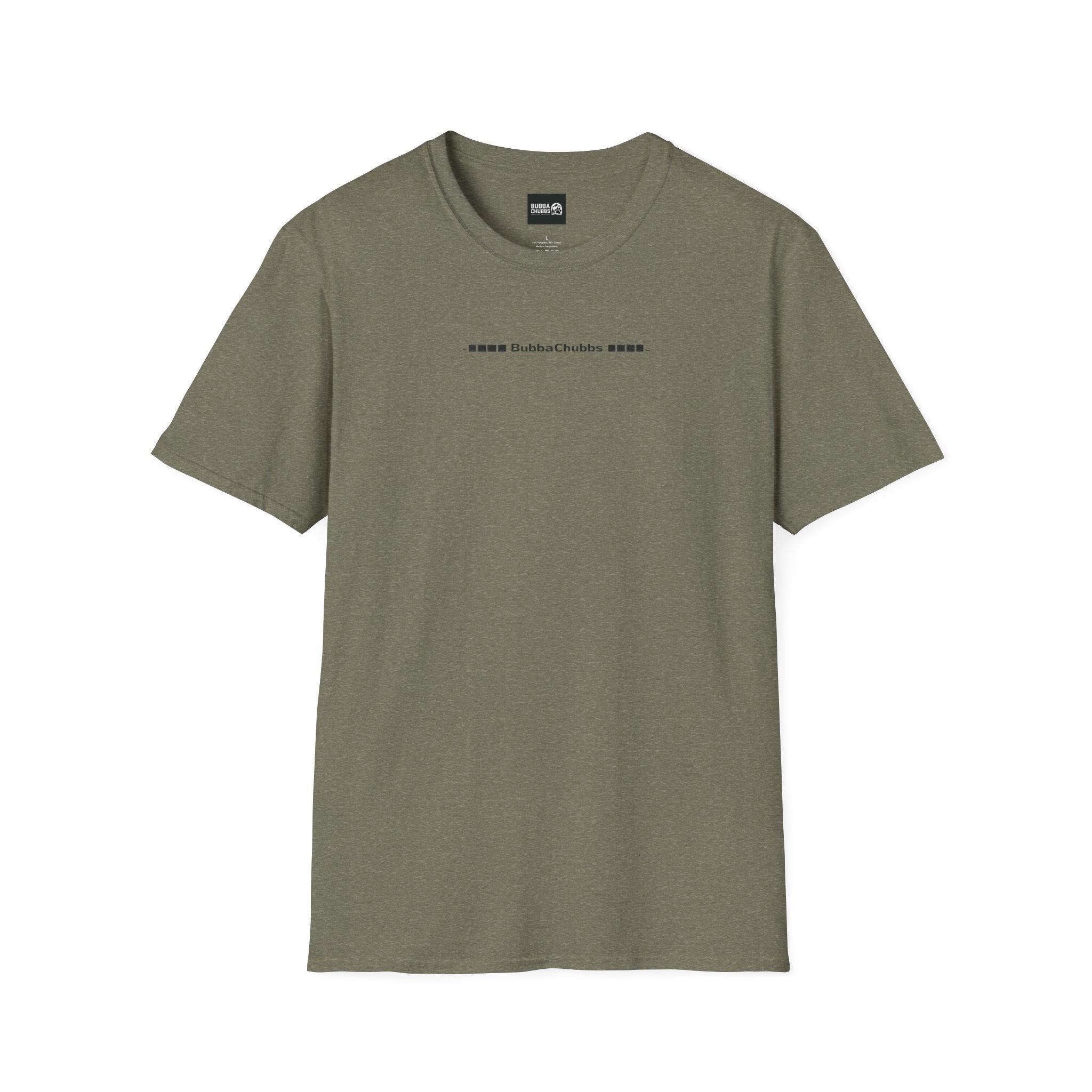 BubbaChubbs Classic Heavy Text Short-Sleeve Tee - BubbaChubbs Brand