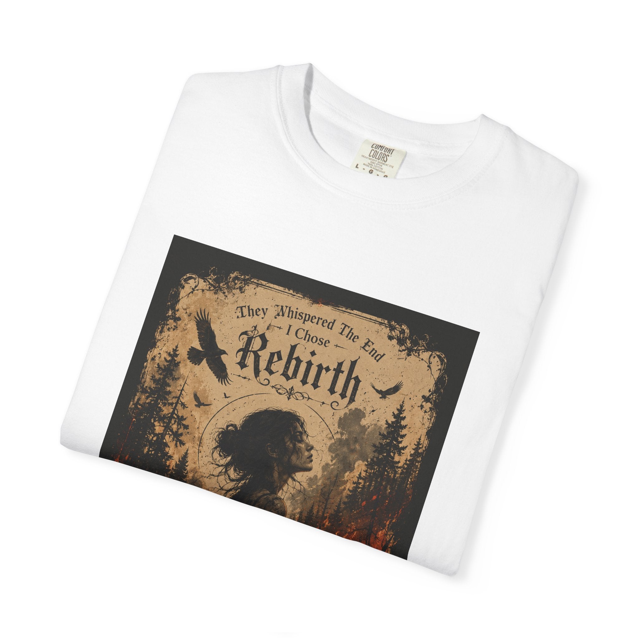 BubbaChubbs Goth Vibe Rebirth Style Tee Printify