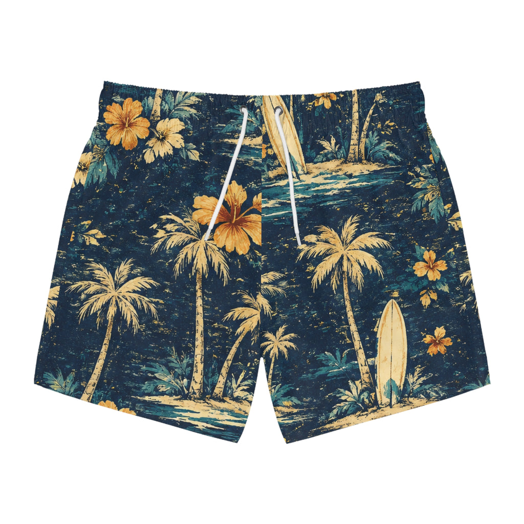 BubbaChubbs- unique Swim Trunks (AOP) Printify