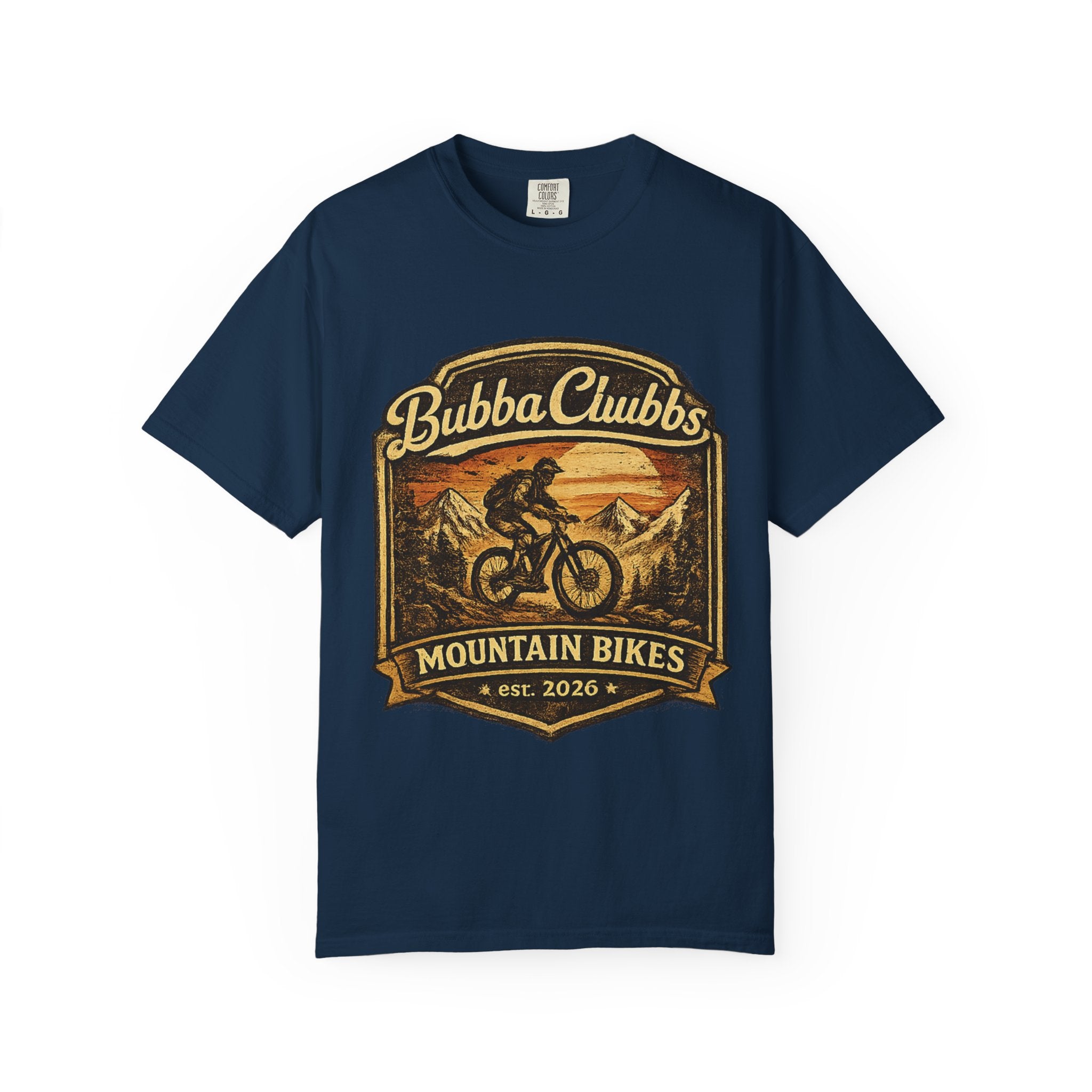 Mountain Bikes Graphic Tee | BubbaChubbs Get Out Stay Wild T-Shirt