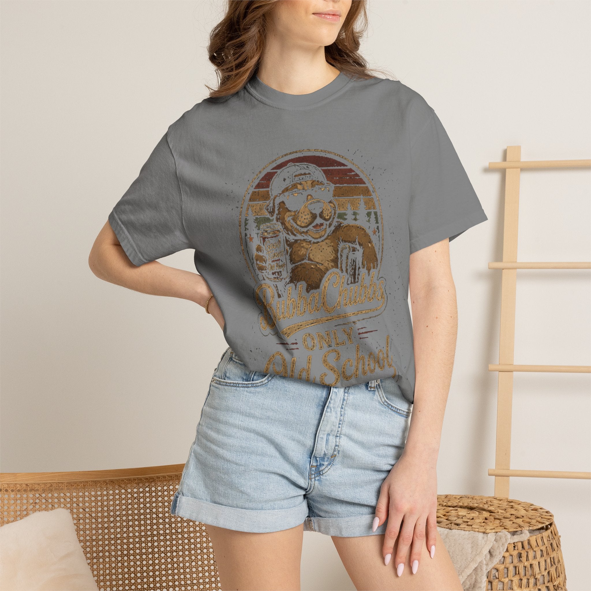 Old School Graphic Tee | BubbaChubbs Get Out Stay Wild T-Shirt