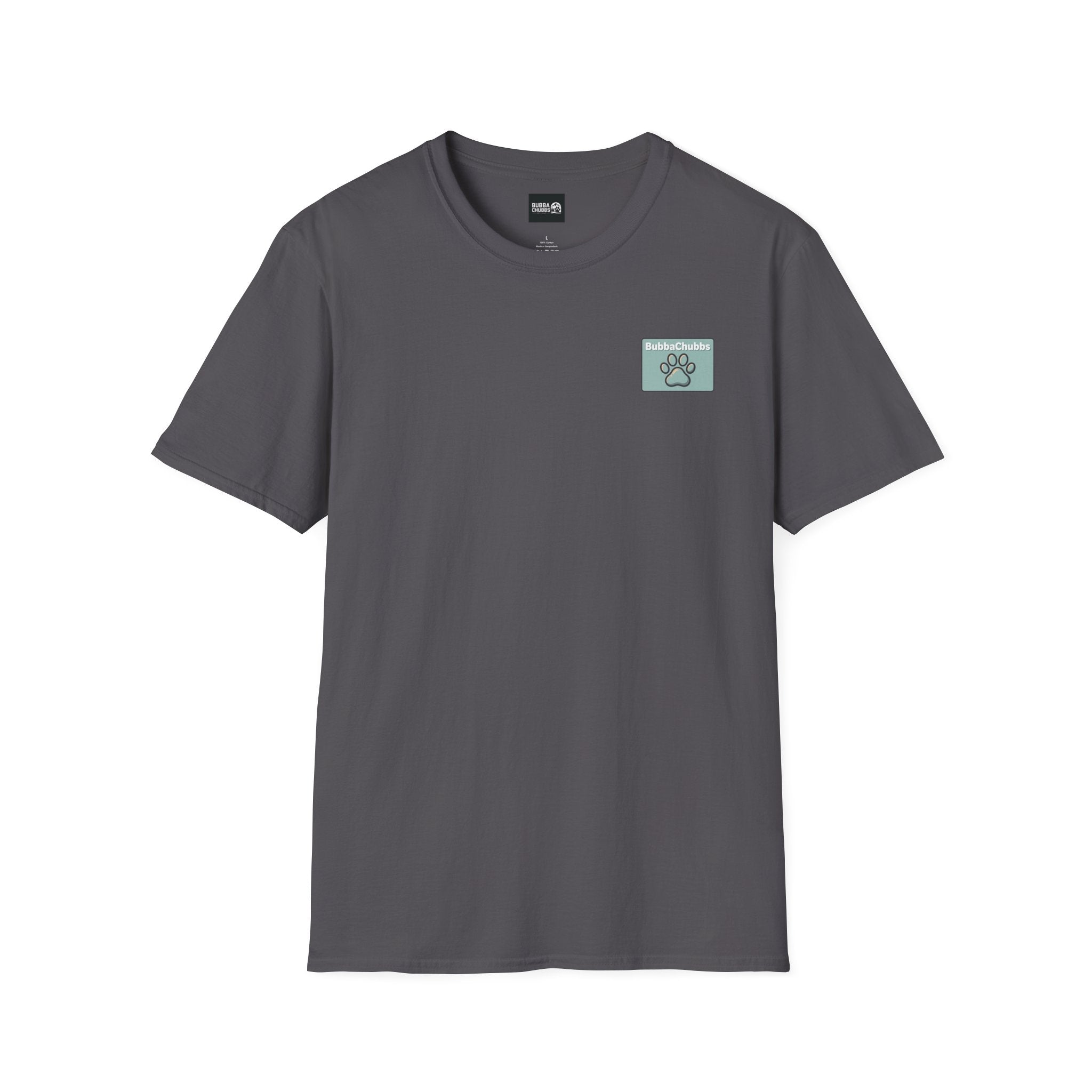 BubbaChubbs Logo front and Back Short-Sleeve Tee - BubbaChubbs Brand