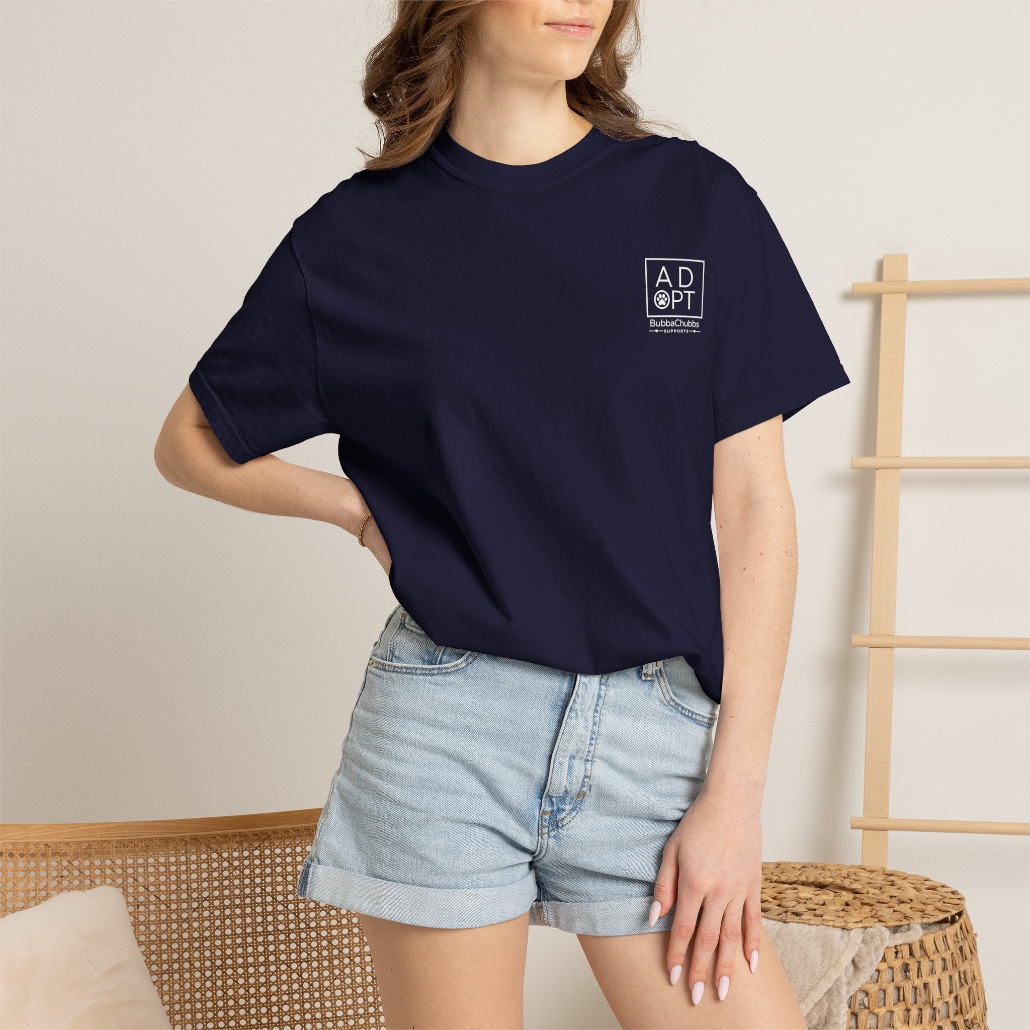 BubbaChubbs Adopt Support Tee - BubbaChubbs Brand